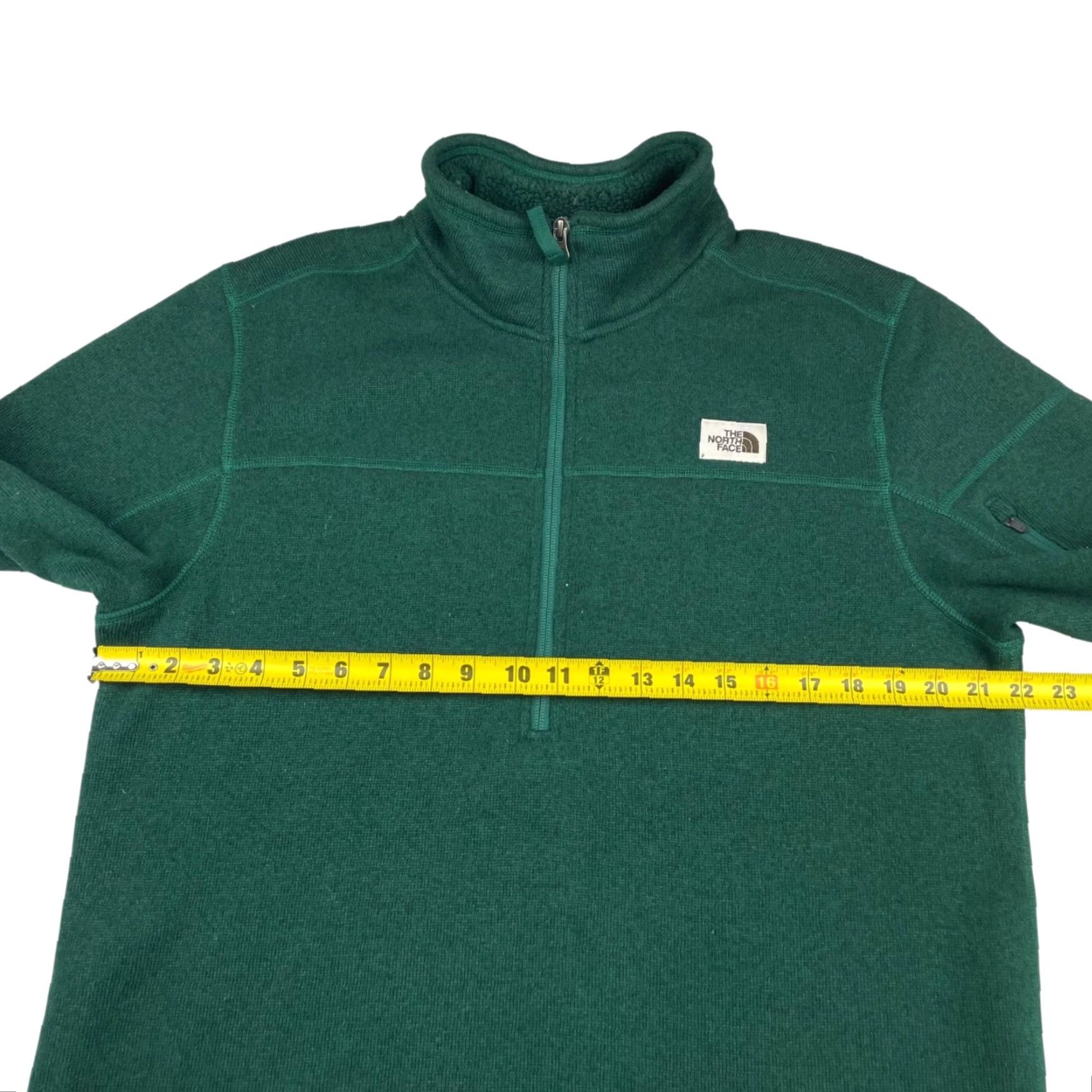 The North Face The North Face Jacket Green Large 1/4 Zip Sherpa Fleece Lined Men’s Regular Activewear Outdoor 1/4 Zip Pullover Lined Mens Size US L / EU 52-54 / 3 - 7 Thumbnail