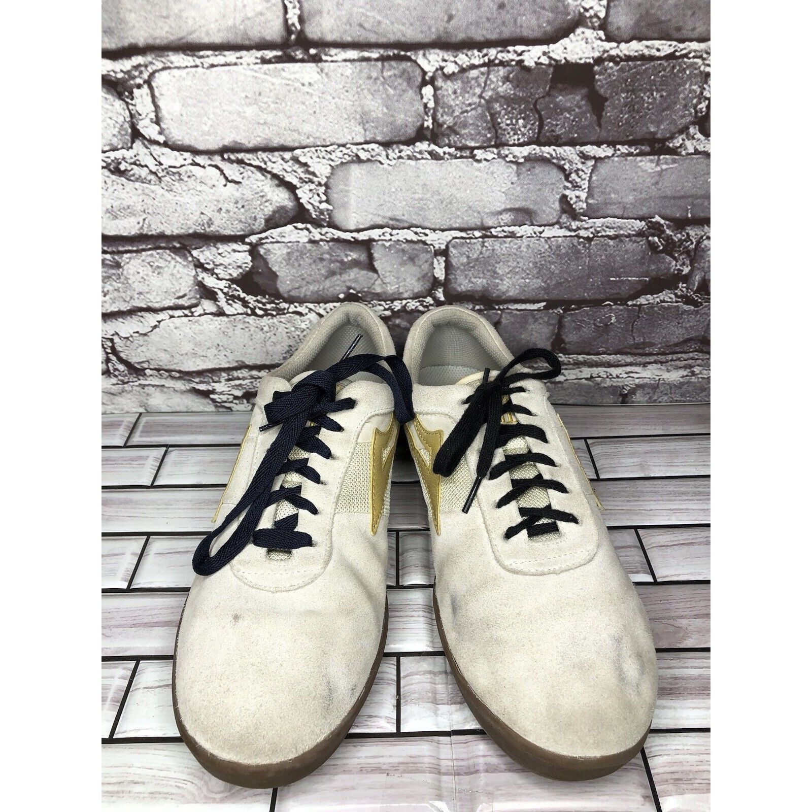 Lakai Lakai Cambridge Beige Suede Blue Tan Fabric Low Lace Up Snea Size US 11 / EU 44 - 8 Thumbnail