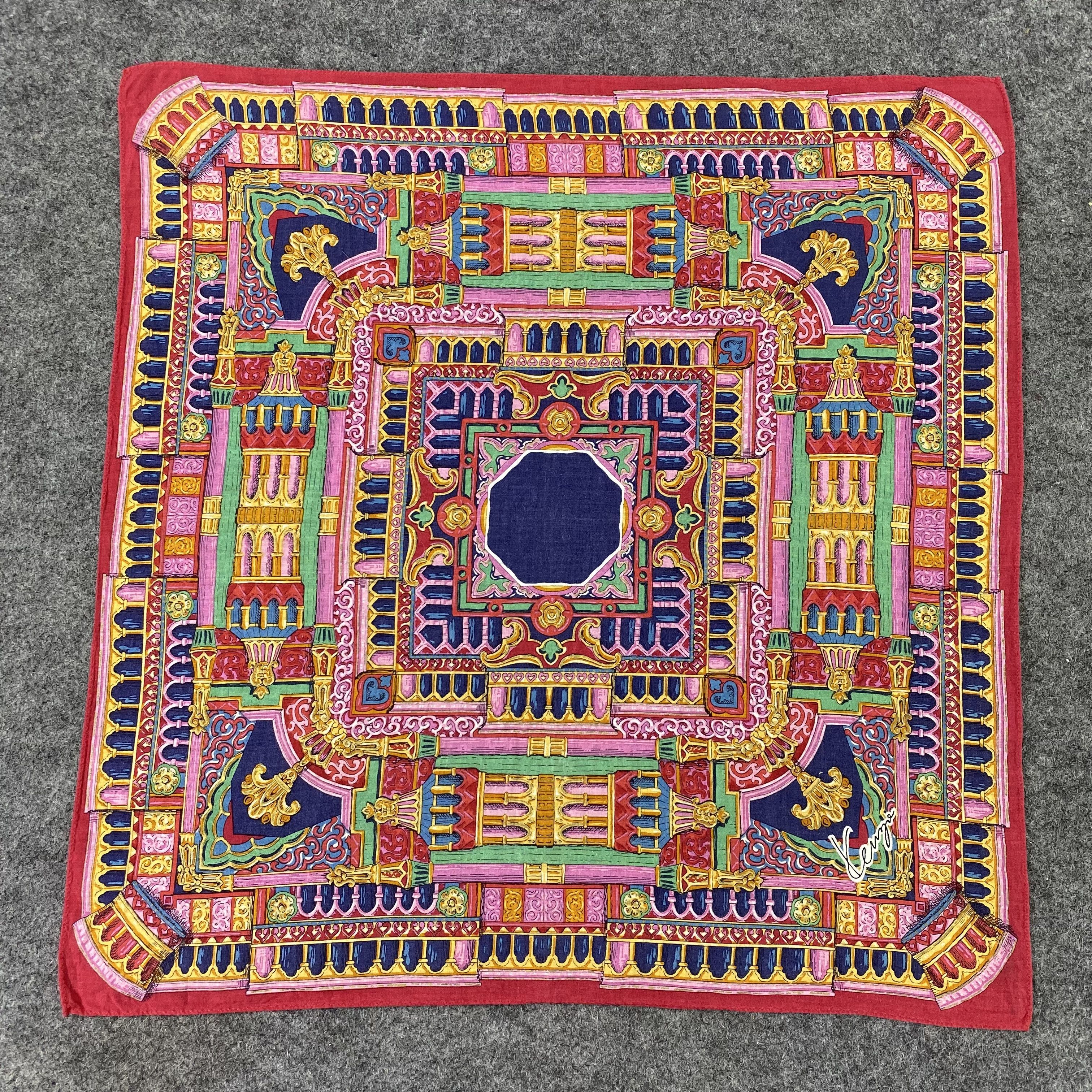 Kenzo Kenzo Handkerchief / Bandana / Neckerchief-B481 Size ONE SIZE - 3 Thumbnail