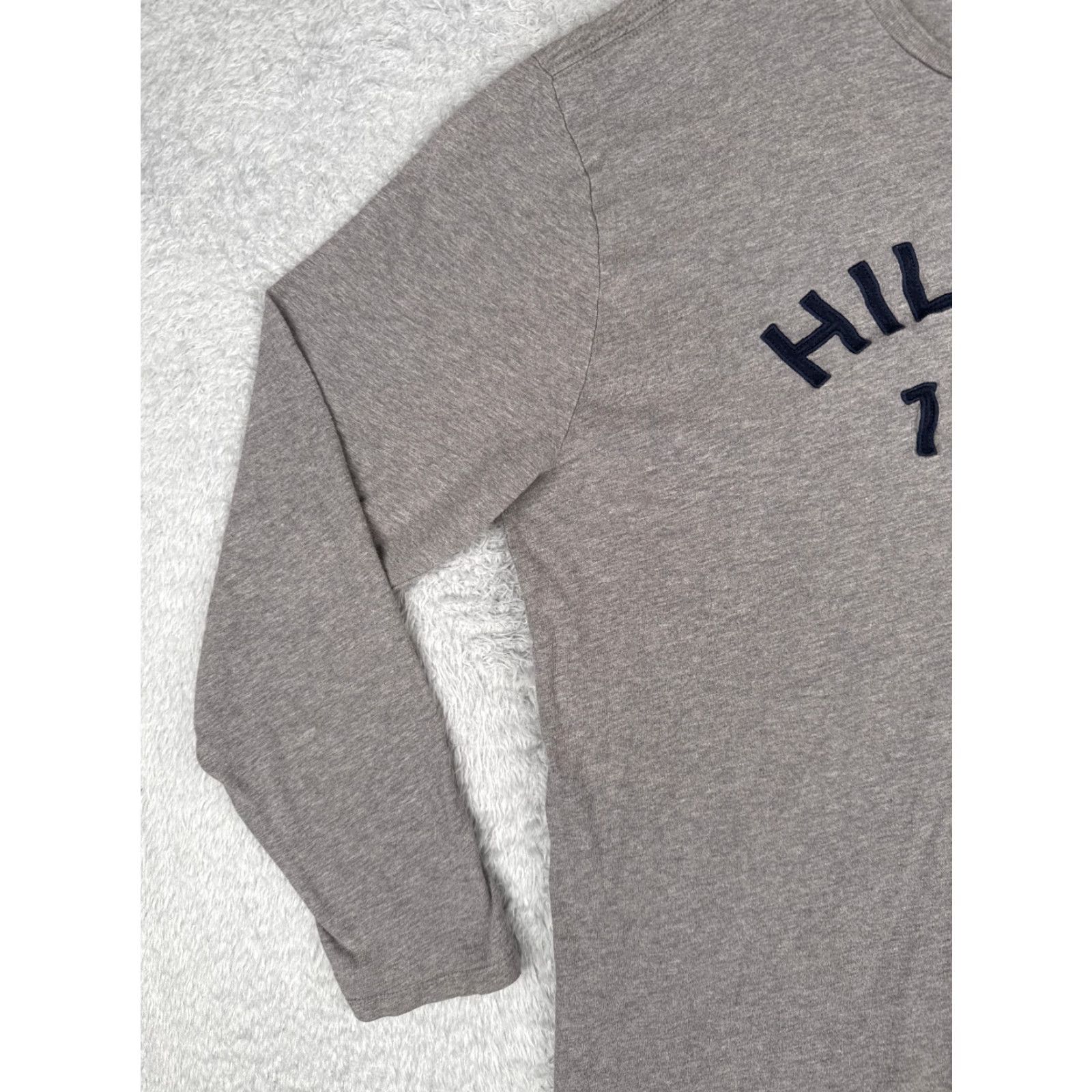 Tommy Hilfiger Tommy Hilfiger Shirt Adult 2XL XXL Gray Long Sleeve Crew Neck Cotton 1985 NYC Size US XXL / EU 58 / 5 - 3 Thumbnail