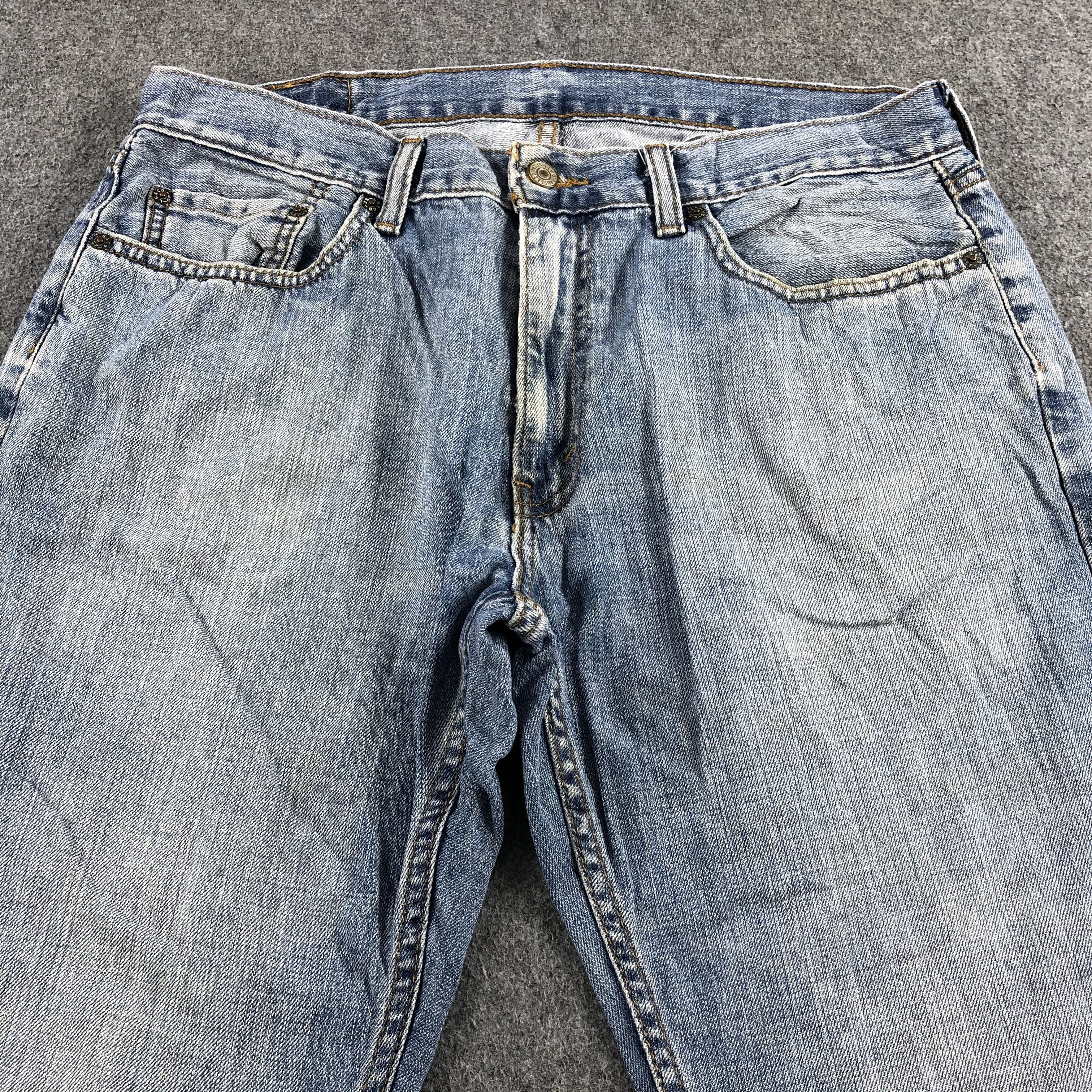 Levi's Vintage Light Wash Levis 559 Jeans-J2016 Size US 35 - 3 Thumbnail