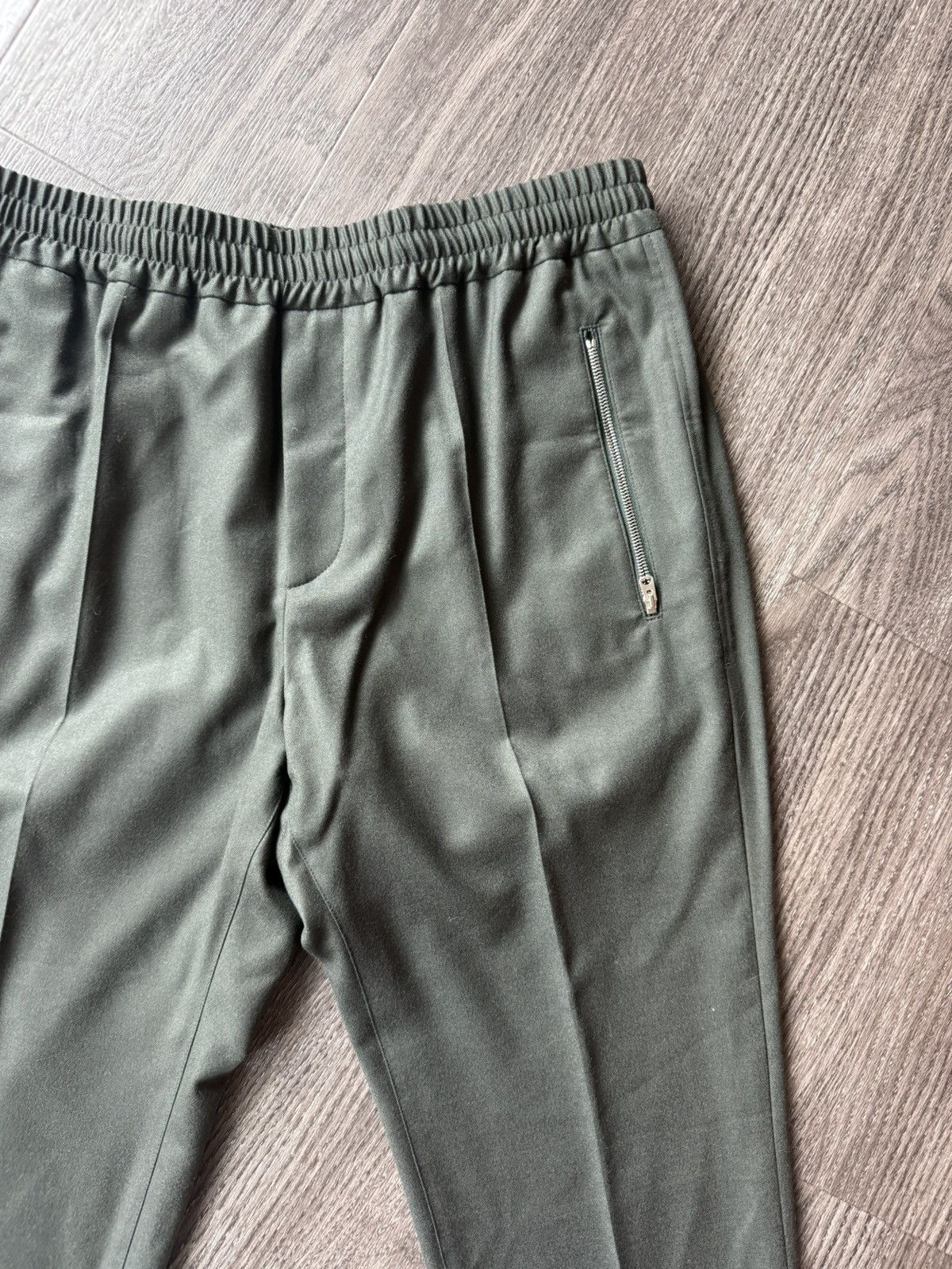 Stella McCartney Men's Stella McCartney Olive Green Pants Trousers Size US 32 / EU 48 - 2 Thumbnail