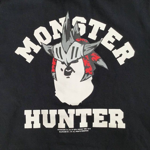 Bape BAPE × CAPCOM Monster Hunter Full Zip Hoodie a bathing ape Size US M / EU 48-50 / 2 - 5 Thumbnail