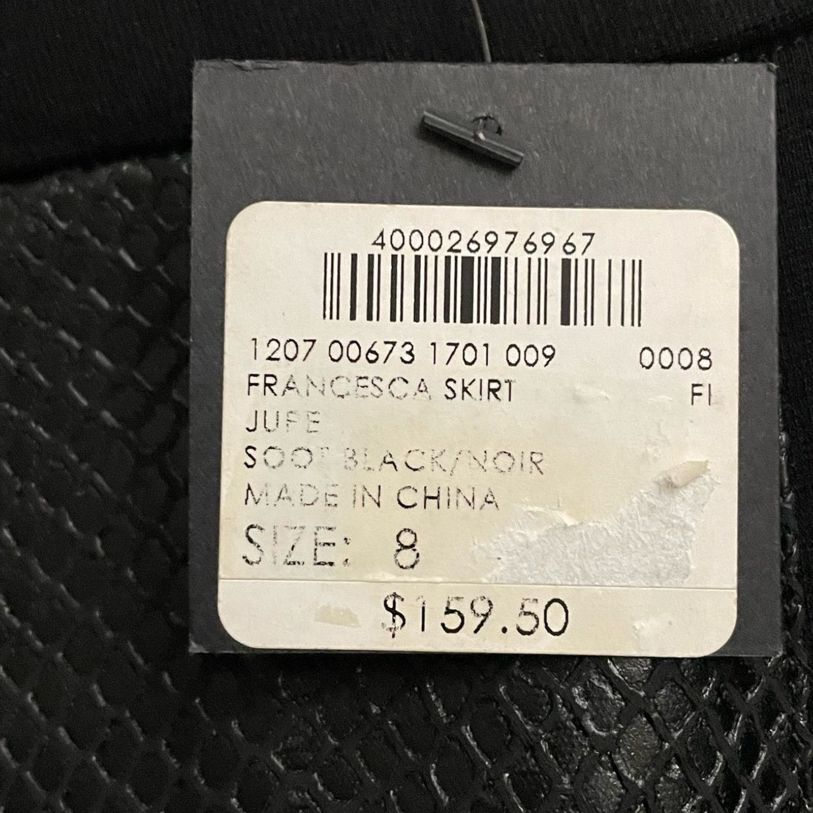 Club Monaco Club Monaco Python Francesca Black Skirt in Size 8 Size 30" / US 8 / IT 44 - 2 Thumbnail
