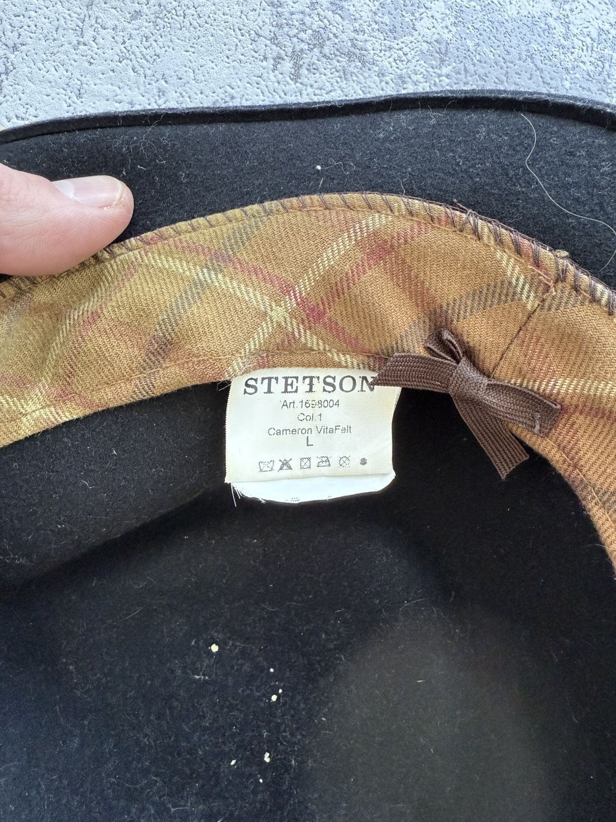 Stetson × Vintage Stetson Fedora Cameron VitaFelt Wool Hat Size ONE SIZE - 5 Thumbnail