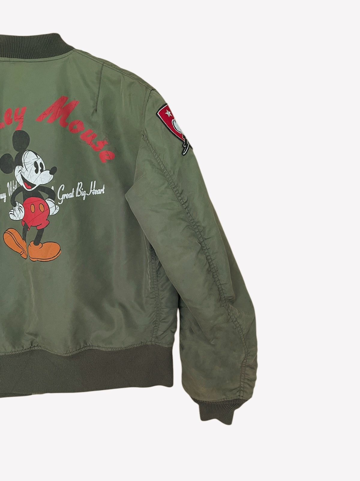 Avirex Vintage Brand Avirex Mickey Mouse Flight Jacket 2000s Size US M / EU 48-50 / 2 - 8 Thumbnail