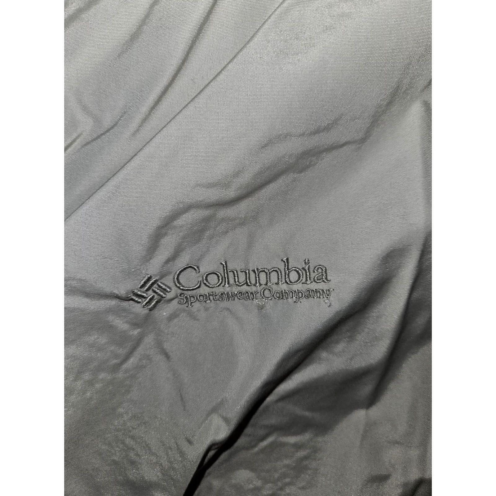Vintage Columbia Jacket Mens XL White Windbreaker Full Zip Pockets Fleece Lined Outdoor Style Size US XL / EU 56 / 4 - 5 Thumbnail