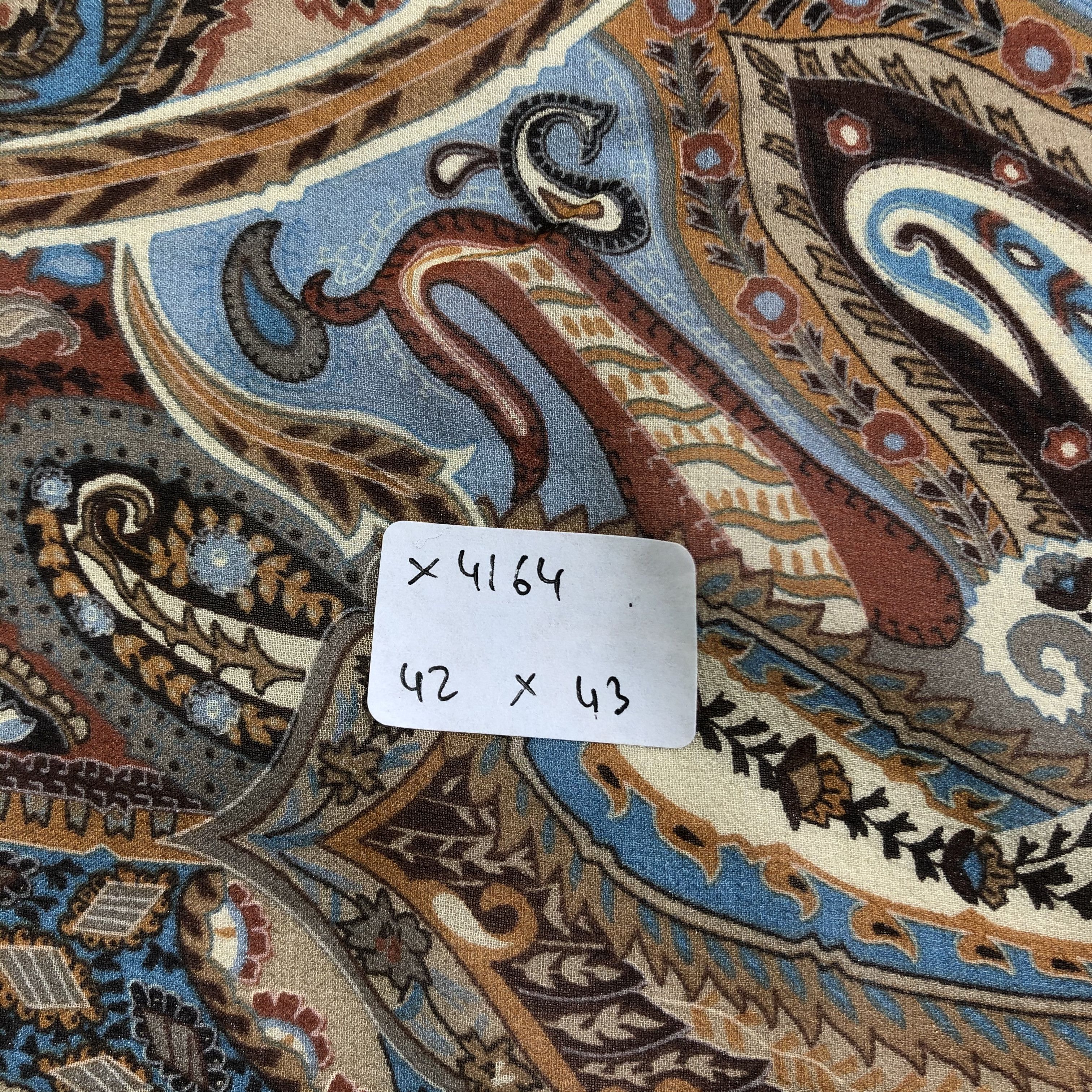 Lui di Lancetti × Vintage Vintage Lui De Lancetti Silk Scarf Size ONE SIZE - 8 Thumbnail