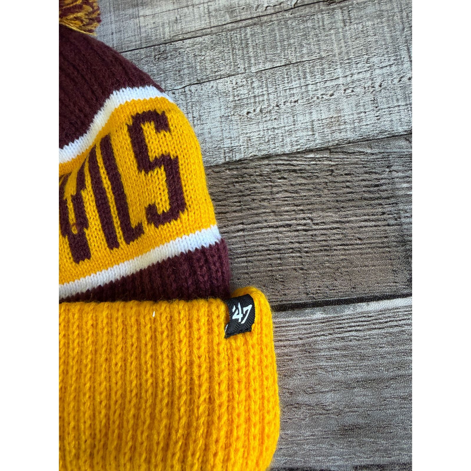 47 Brand Arizona State University Sun Devils Winter Hat/Beanie Size ONE SIZE - 3 Thumbnail