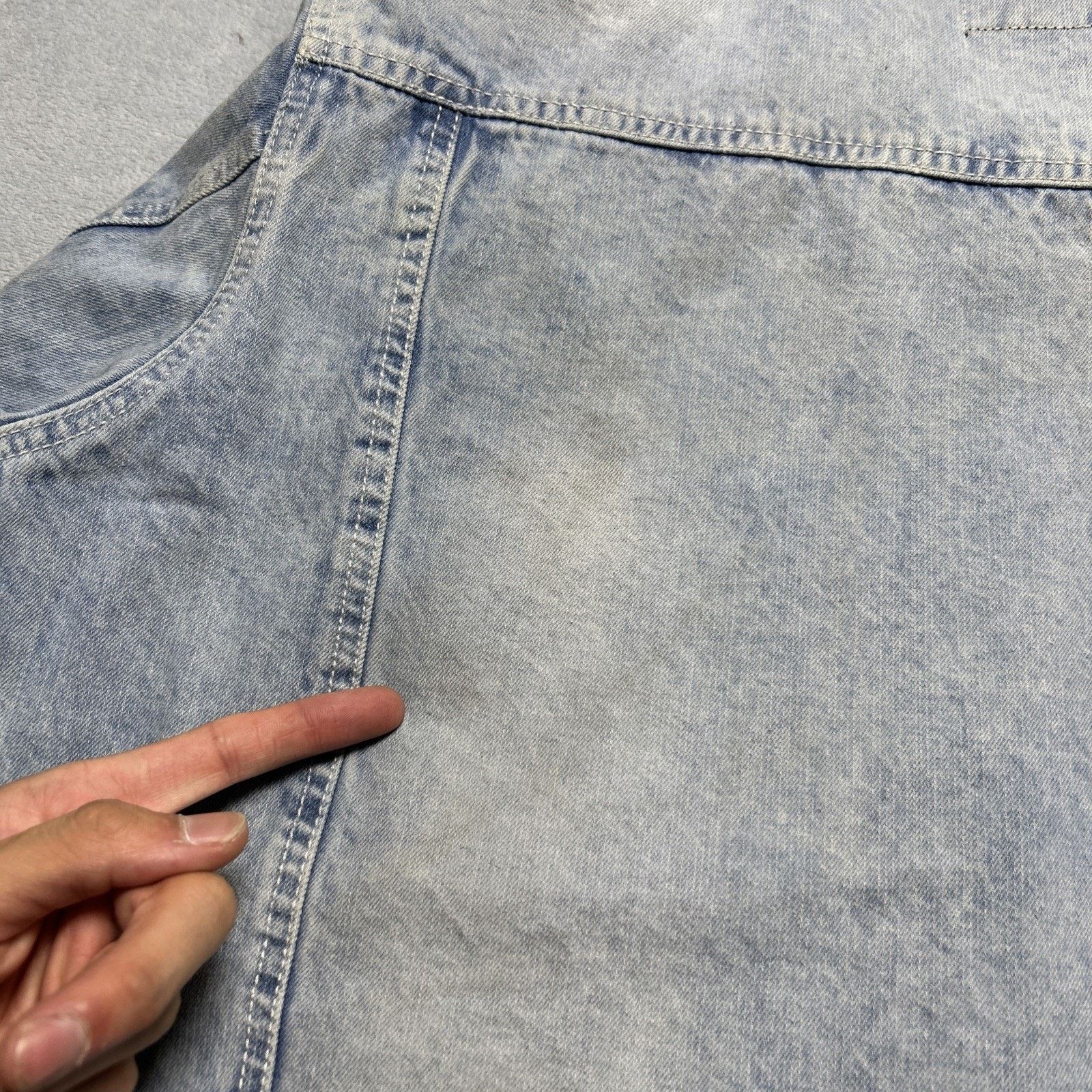 Southpole Southpole Denim Jacket Womens 2XL P031 Type 3 2000s Grunge Size US XXL / EU 58 / 5 - 6 Thumbnail