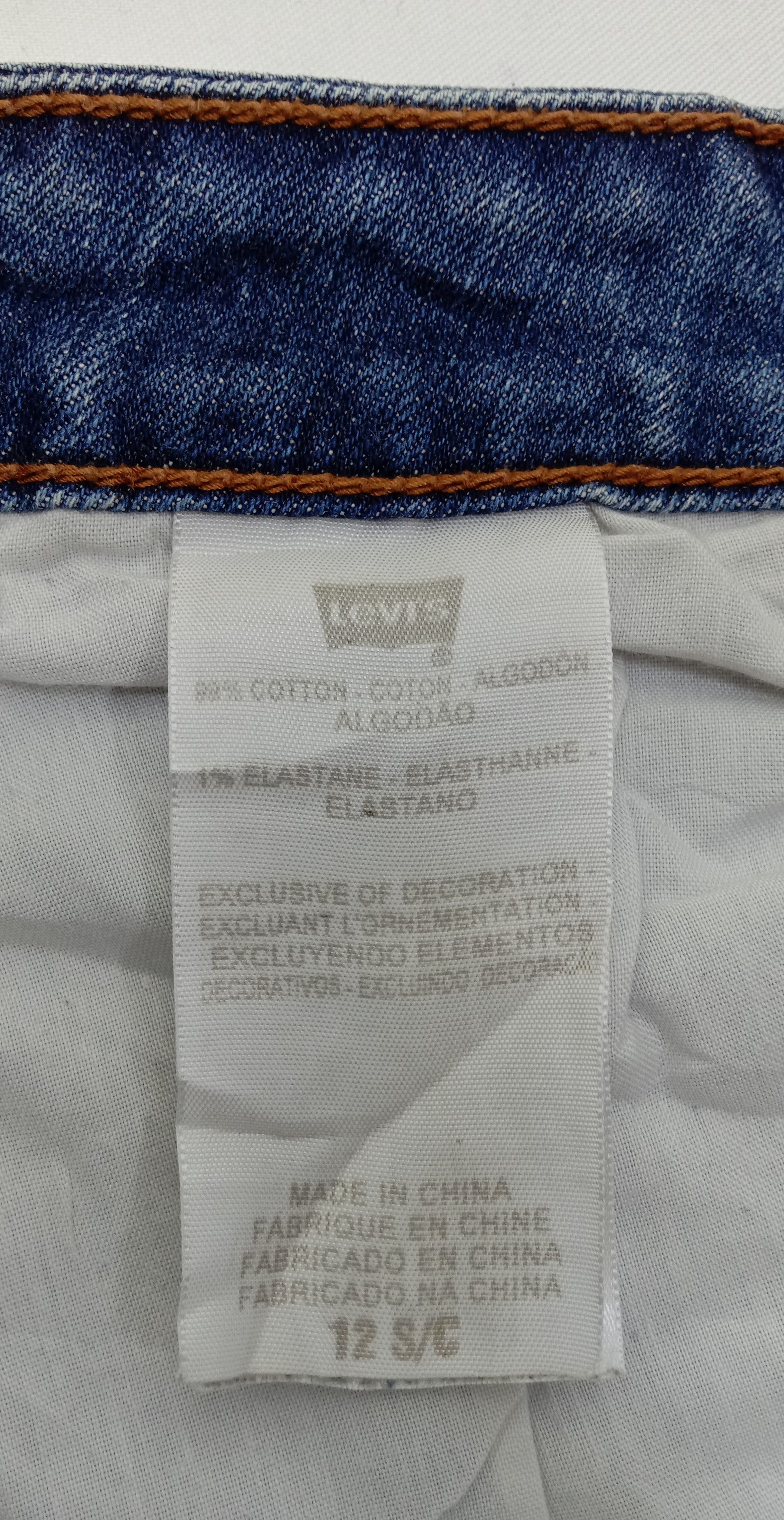 Levi's Vintage Levi's 545 Flare Jeans Faded Blue Denim Size 33" - 13 Thumbnail