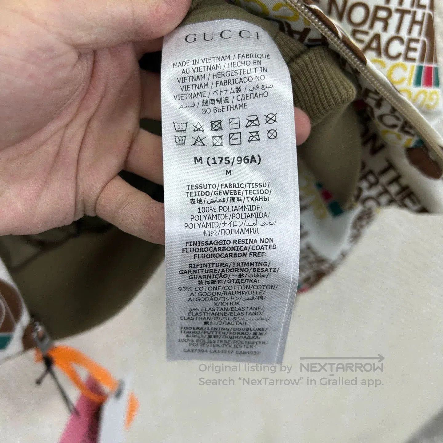Gucci The North Face x Gucci Collaboration Jacket. Size US M / EU 48-50 / 2 - 4 Thumbnail
