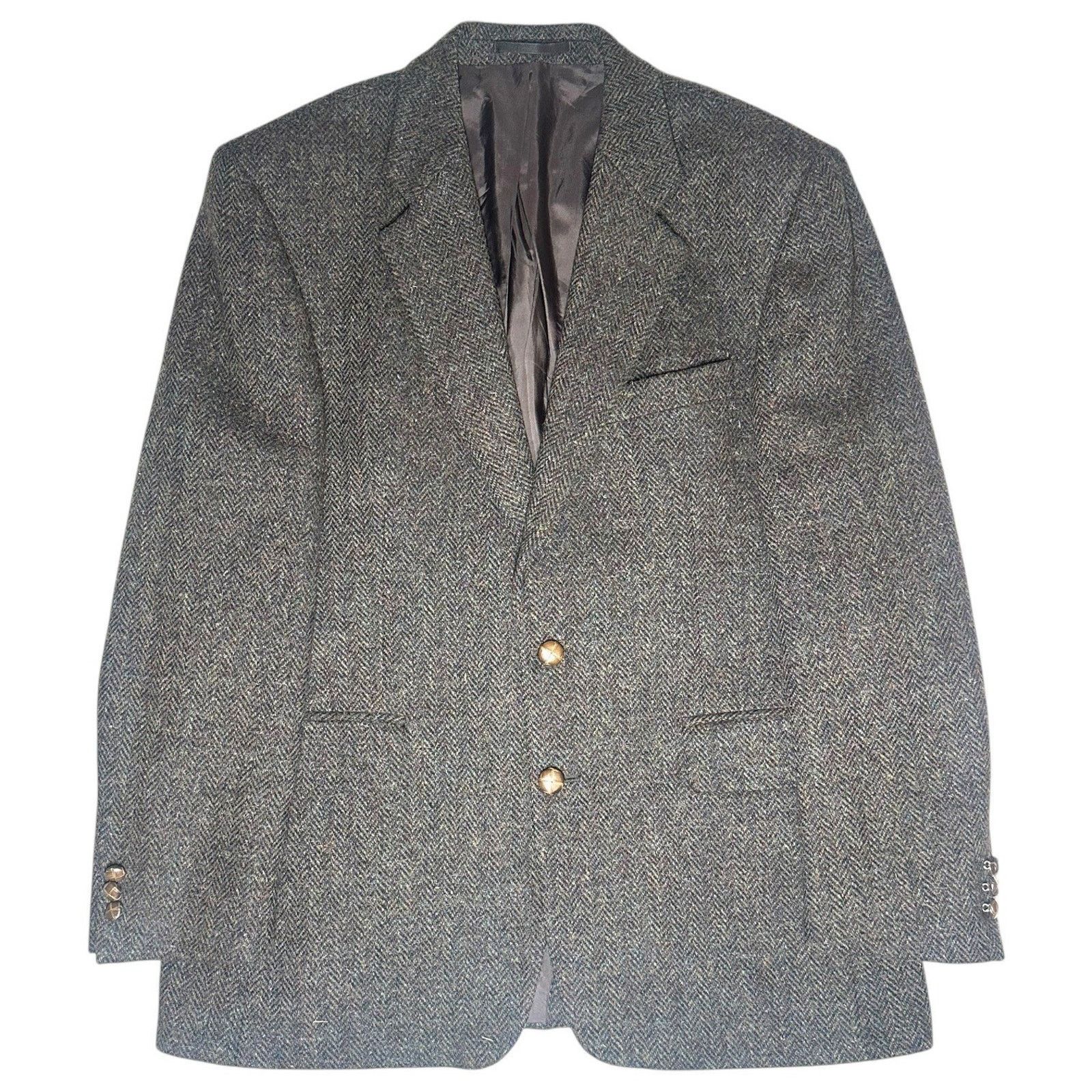 Harris Tweed Harris Tweed Alexandre London Men's Blazer Sport Coat 42R Size 42R - 2 Thumbnail