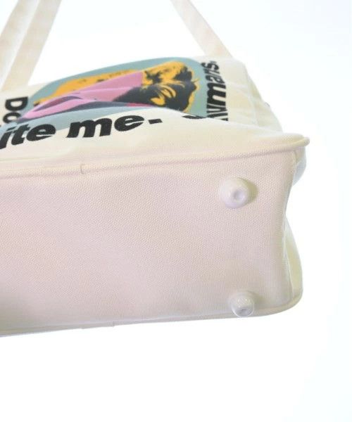 Comme des Garcons SHIRT Tote Bag Photo Print Shoulder Bag Polyester Zipper White Size ONE SIZE - 5 Thumbnail