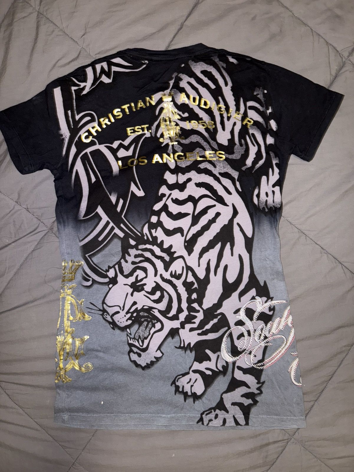 Christian Audigier christian audigier dip dye top new Size M / US 6-8 / IT 42-44 - 2 Thumbnail