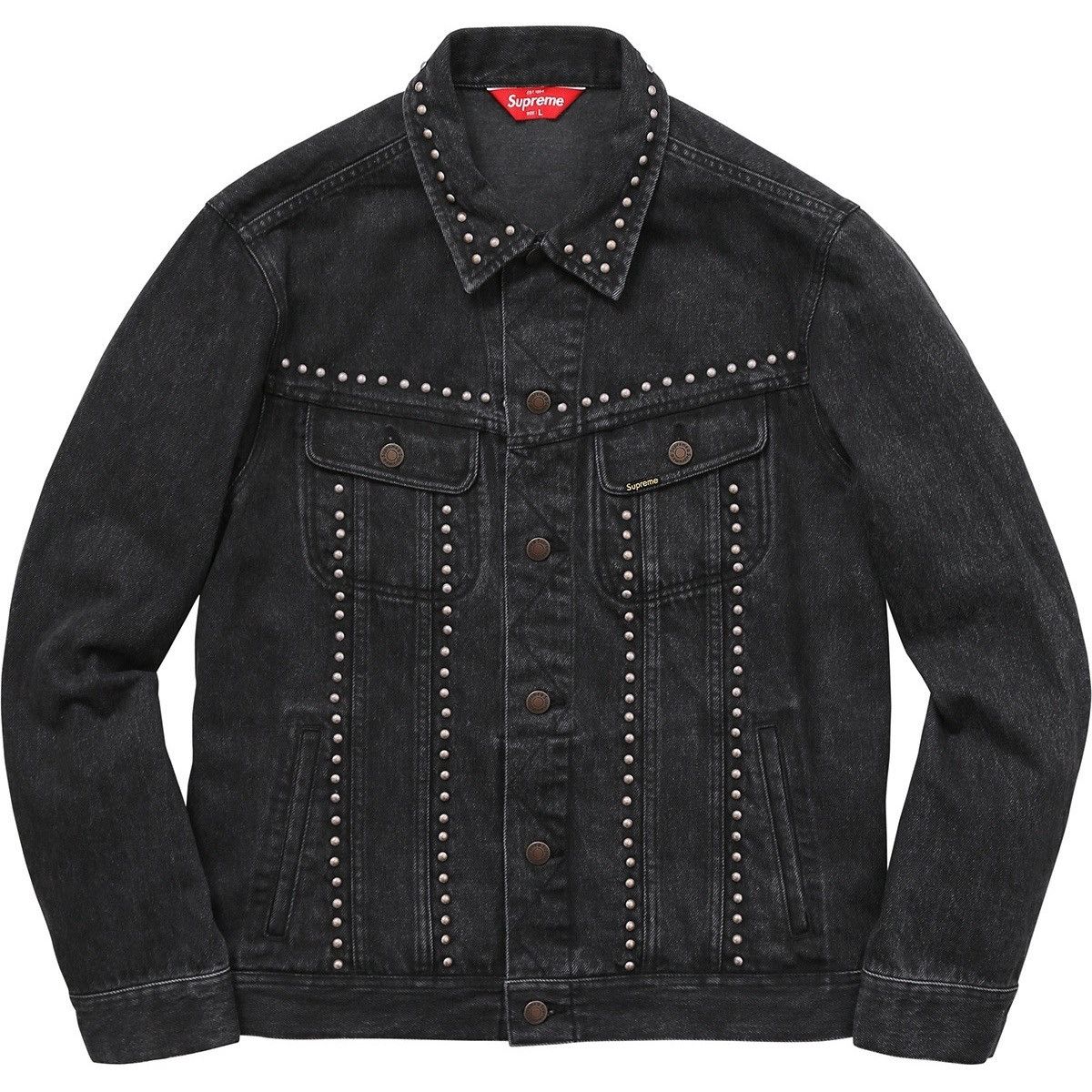 Supreme Supreme 17SS Studded Denim Trucker Jacket Size US M / EU 48-50 / 2 - 3 Thumbnail