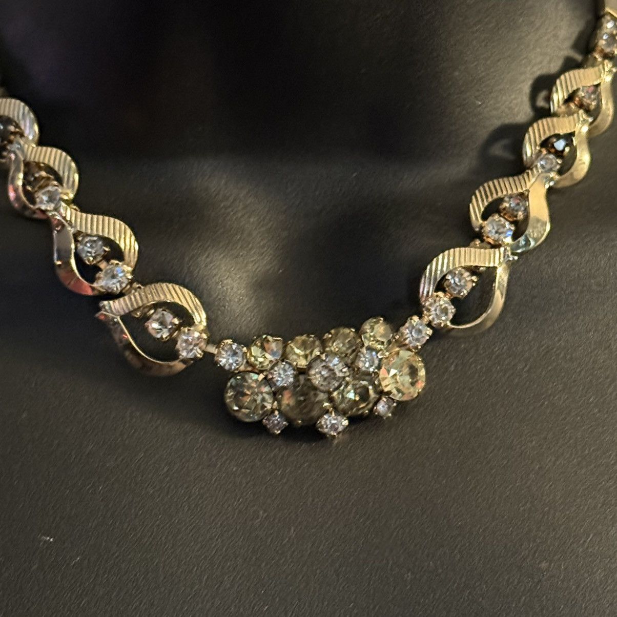 Vintage Sarah Coventry Monte Carlo rhinestone necklace/bracelet set Size ONE SIZE - 5 Thumbnail