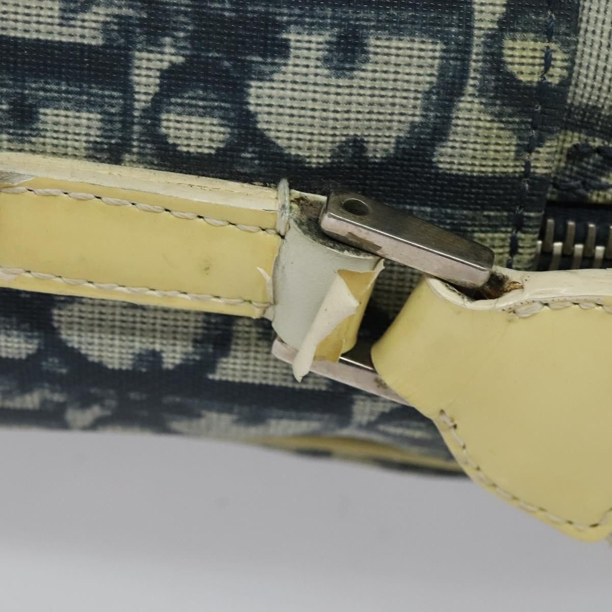 Dior DIOR Trotter Canvas Shoulder Bag Pvc Blue Silver Size ONE SIZE - 6 Thumbnail