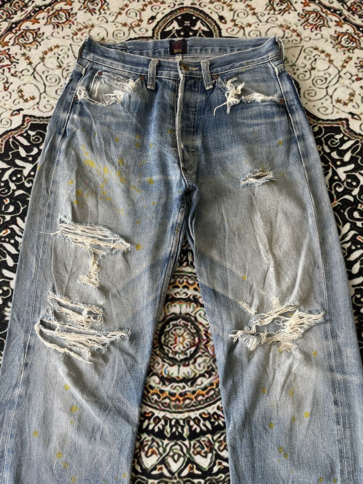 Needles Rare Vintage Distressed Nepenthes Hogg Redline Jeans Size US 30 / EU 46 - 4 Thumbnail