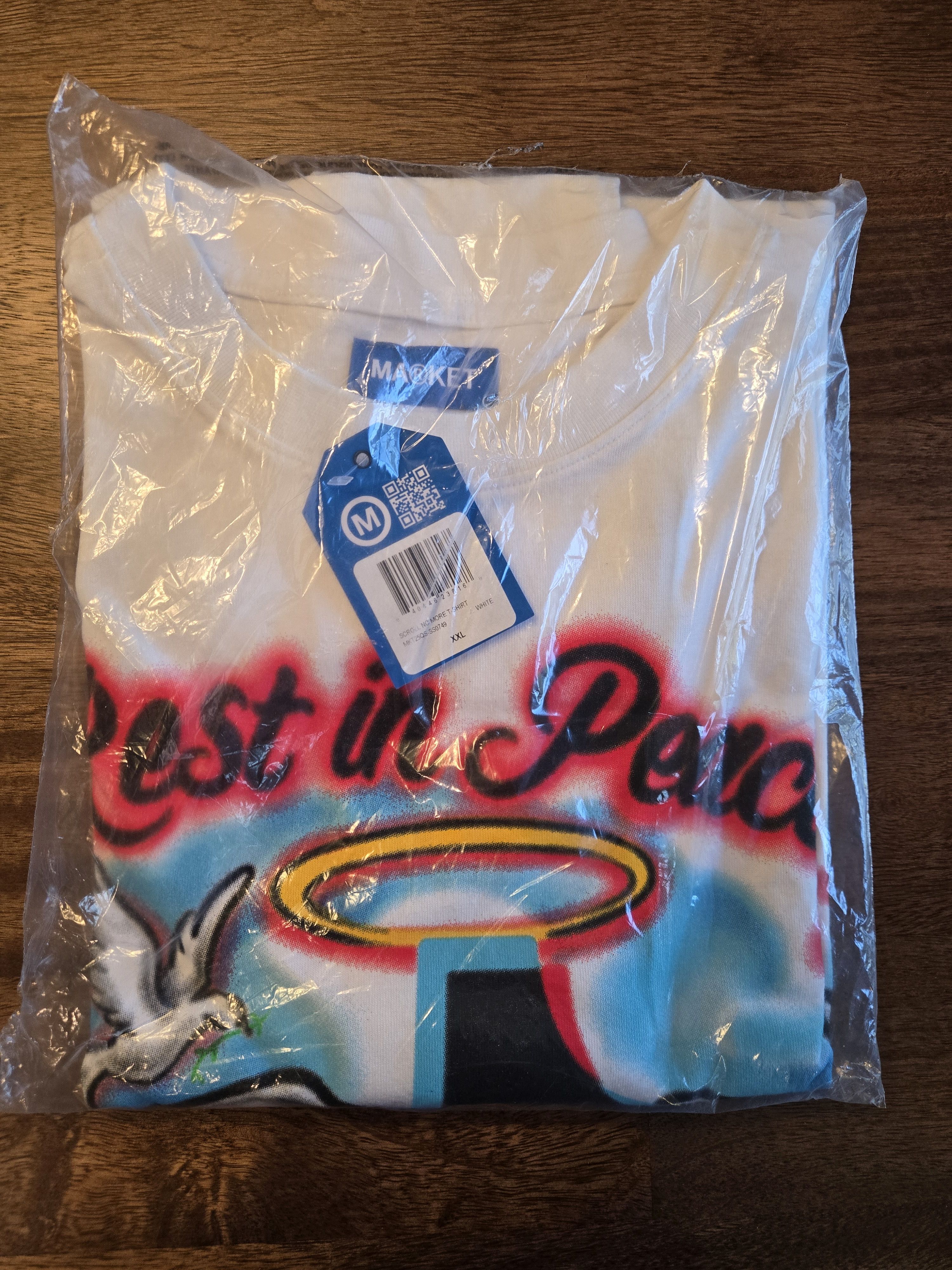 Market Scroll No More Tee Size US XXL / EU 58 / 5 - 1 Thumbnail