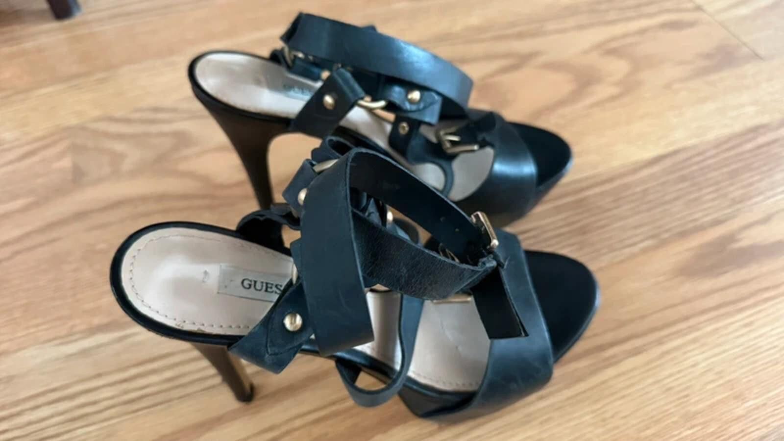 Guess Guess strappy platform heels Size US 7 / IT 37 - 3 Thumbnail