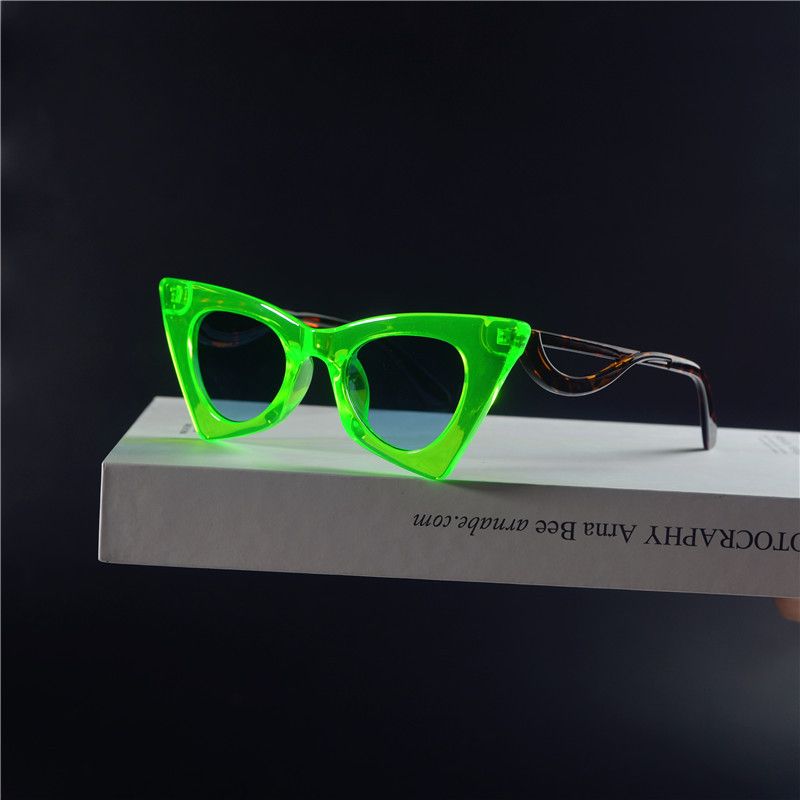 VIBE Retro Street ins style custom avant-garde sunglasses Size ONE SIZE - 1 Thumbnail