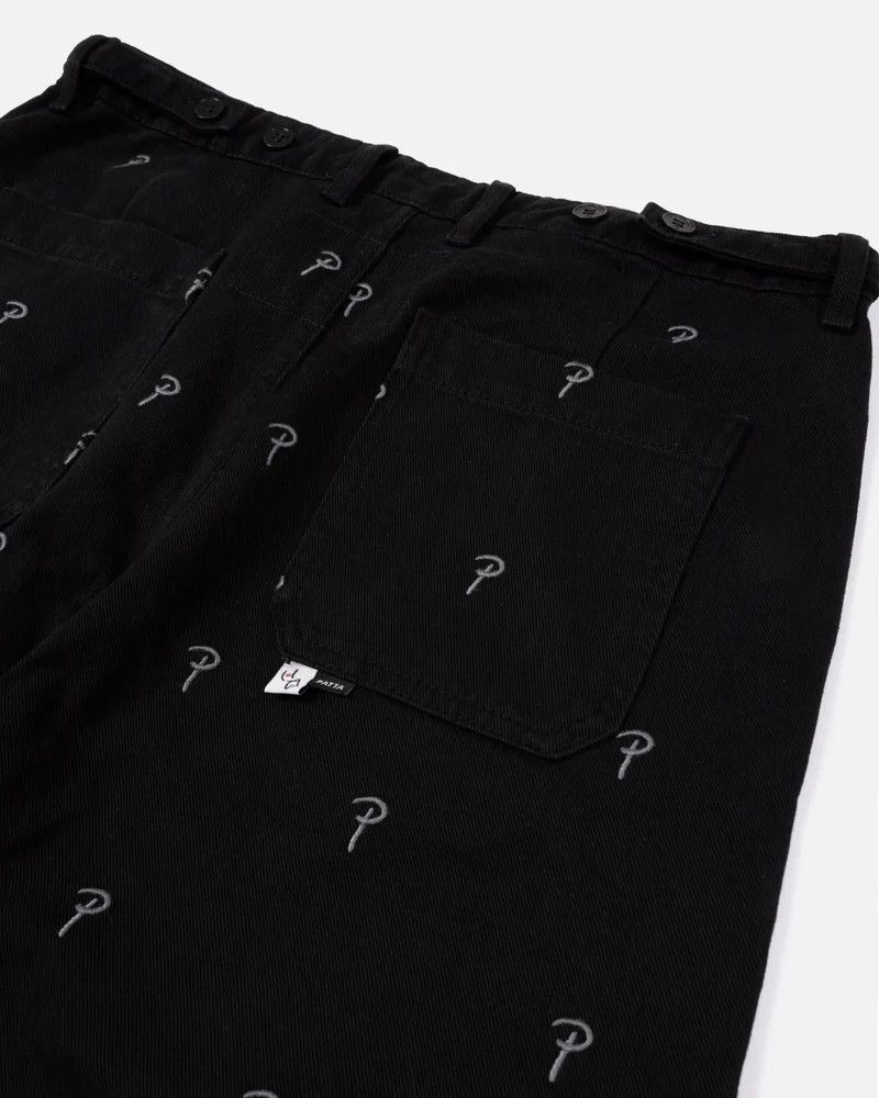 Patta o1mle0426 Pants in Black Size US 32 / EU 48 - 4 Thumbnail