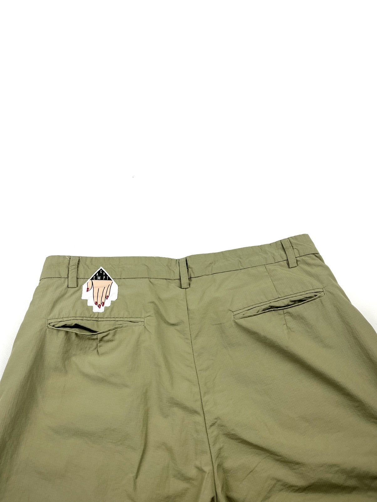 Cav Empt Cav Empt Tapered pleated tiptop chinos khaki Size US 34 / EU 50 - 5 Thumbnail