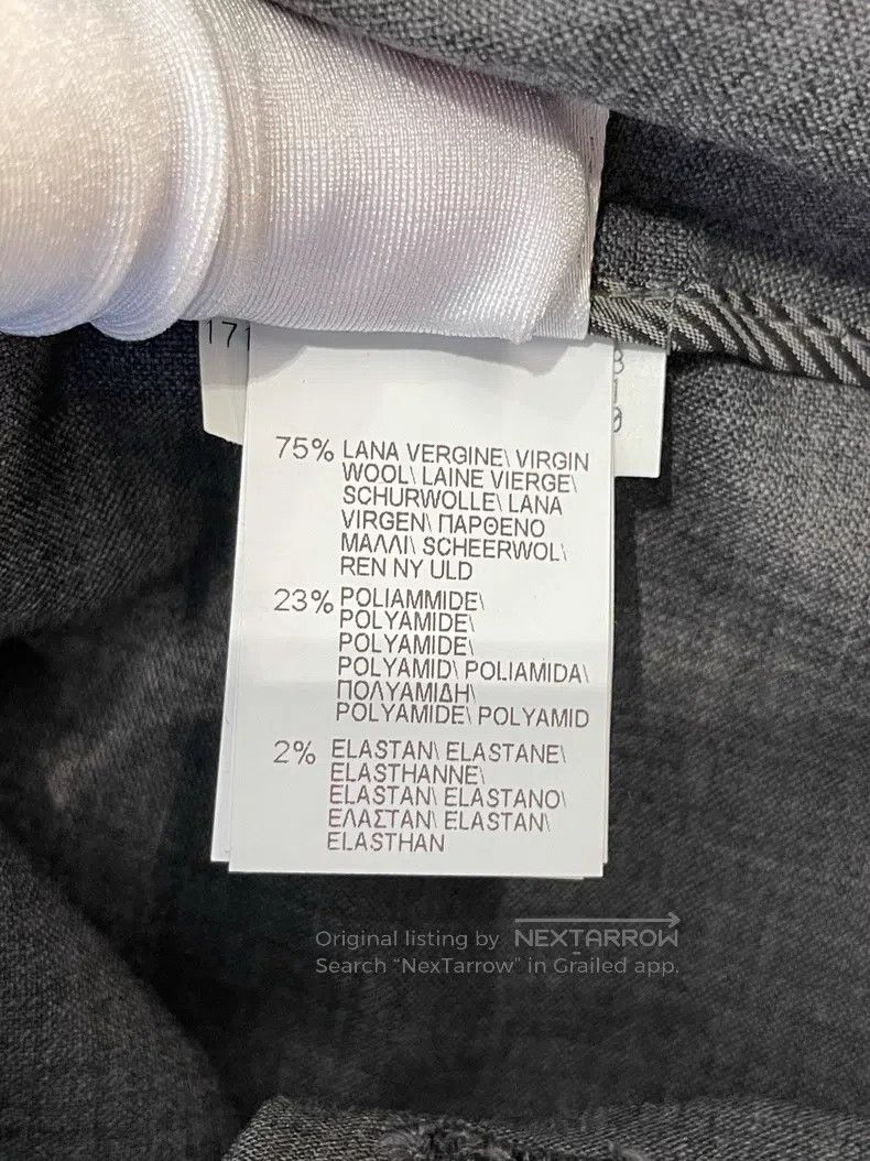 Brunello Cucinelli Brunello Cucinelli Grey Wool Casual Trousers Size 27" / US 4 / IT 40 - 5 Thumbnail