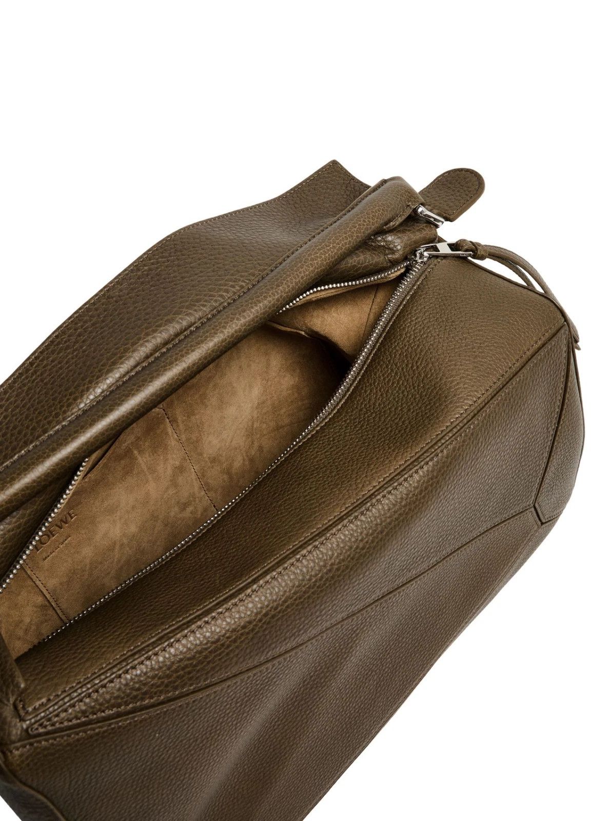 Loewe LOEWE Puzzle Large Tundra Leather Top Handle New Authentic Size ONE SIZE - 4 Thumbnail