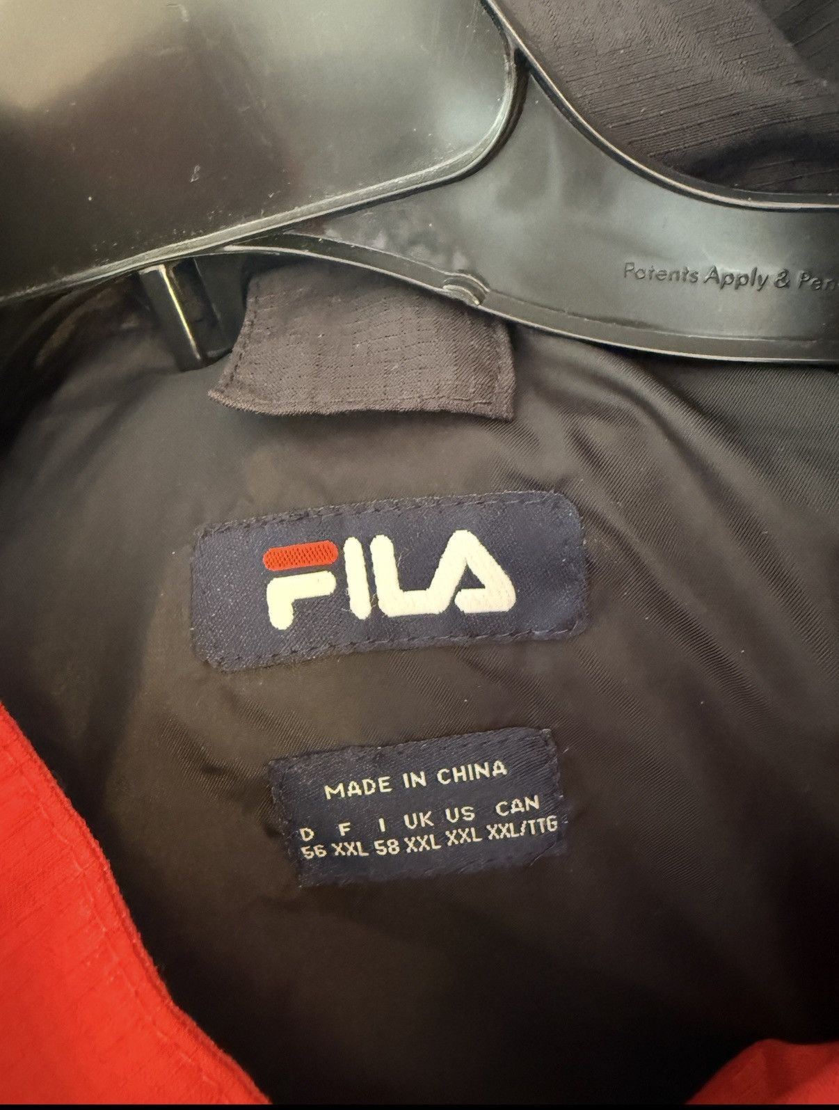 Fila Fila Men’s Red Convertible 3/1 Nylon Hooded Vest Parka XXL Size US XXL / EU 58 / 5 - 3 Thumbnail