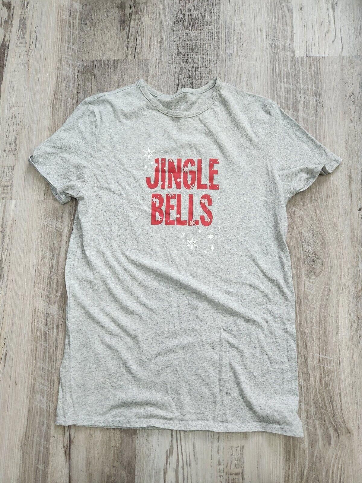 Wonderlooper Wondershop Pajama Top Jingle Bells Short Sleeve Small Size ONE SIZE - 1 Thumbnail