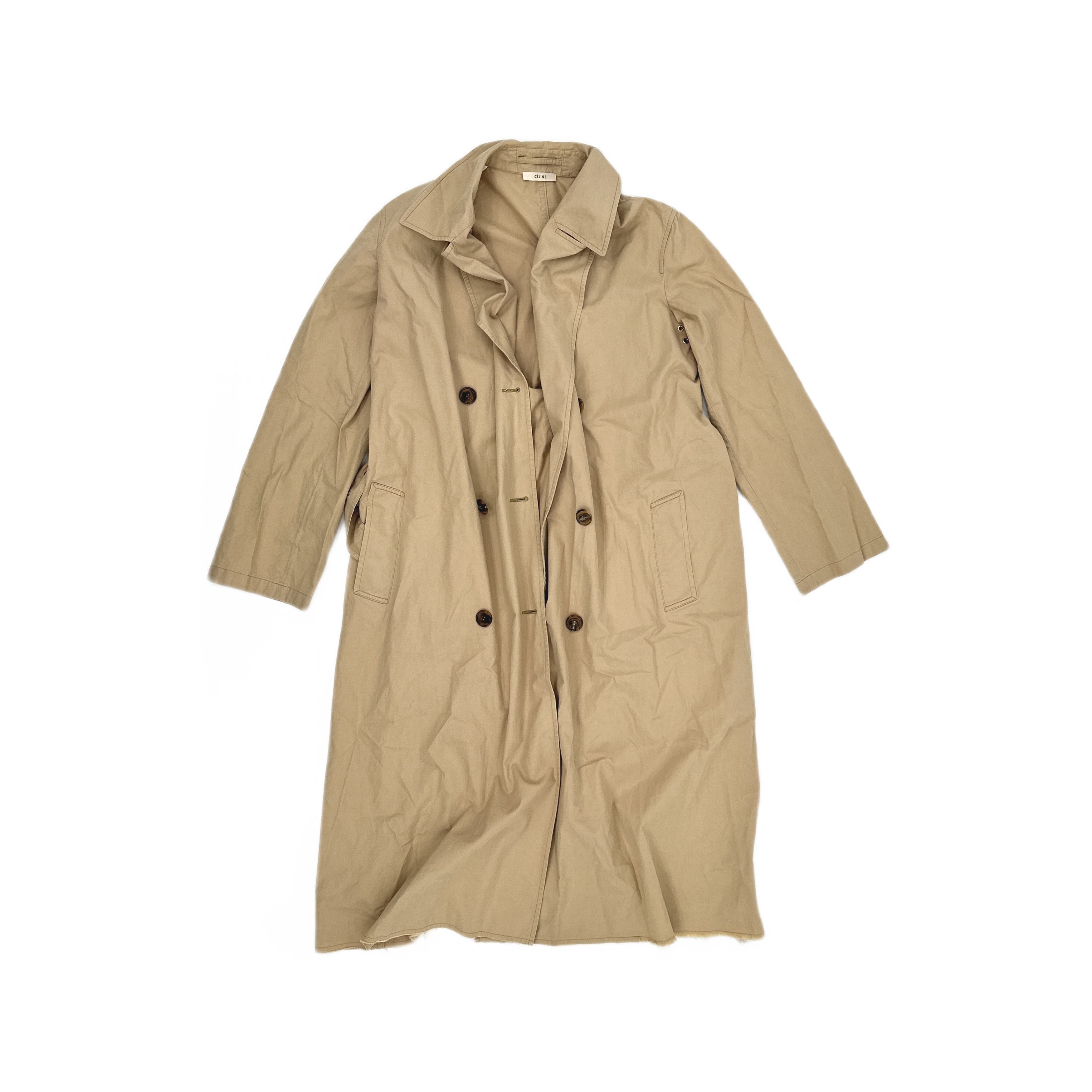 Celine Celine Cotton Trench Coat Size 40 Size M / US 6-8 / IT 42-44 - 1 Thumbnail