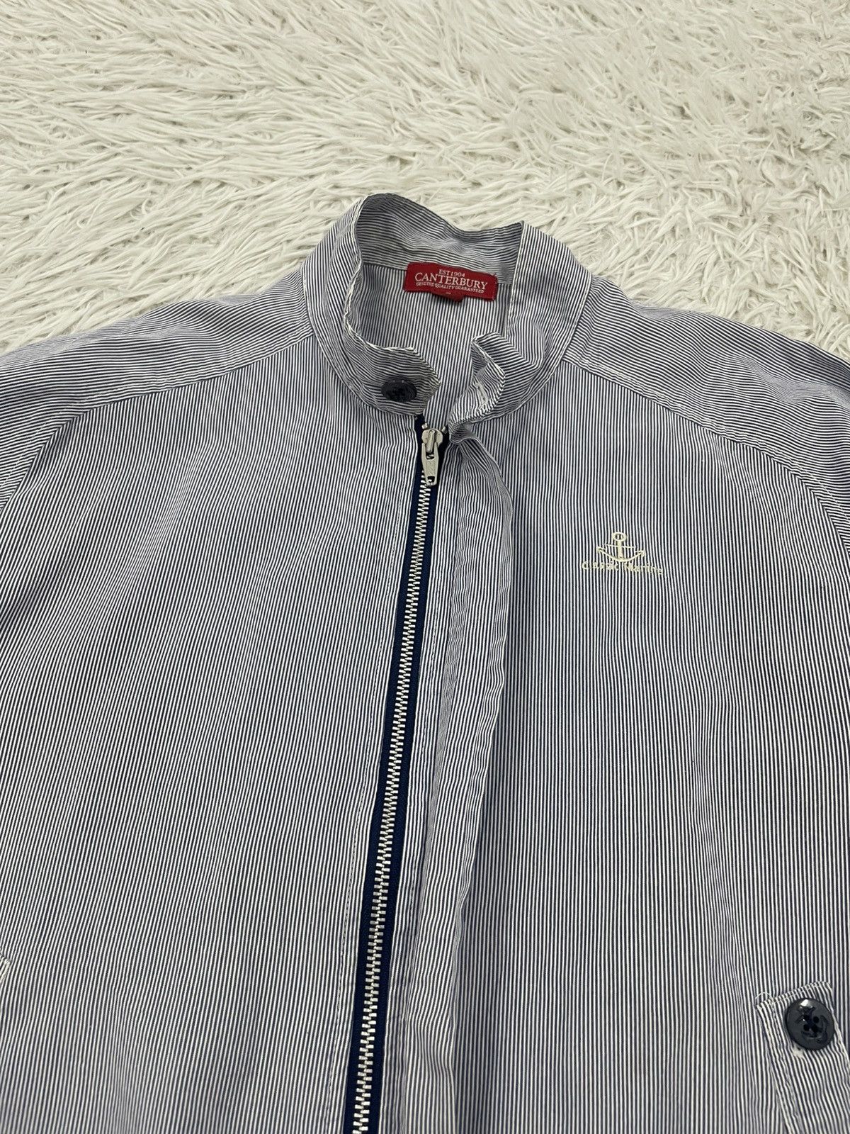 Canterbury of New Zealand Canterbury Classic Marine Stripes Hickory Jacket Size US M / EU 48-50 / 2 - 6 Thumbnail