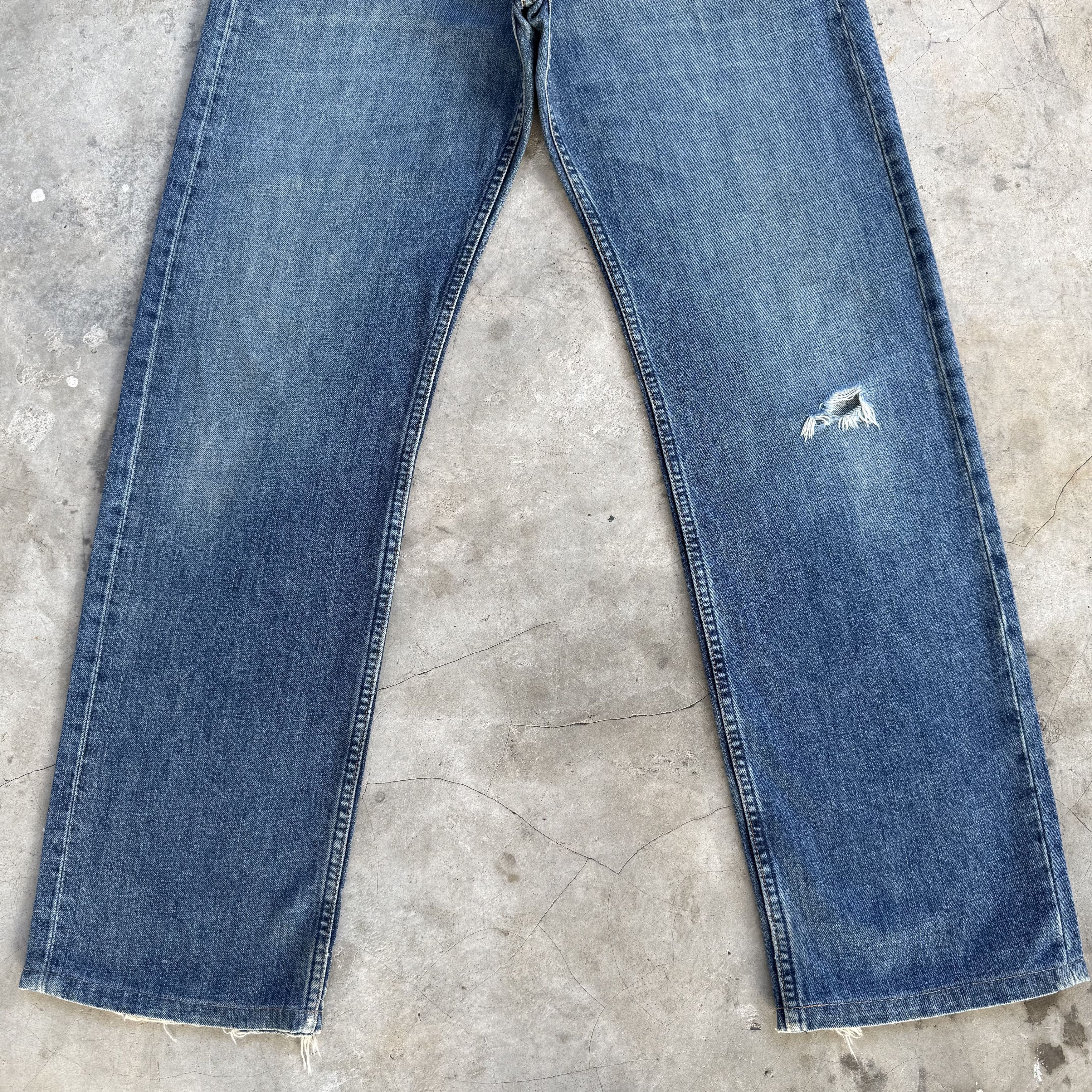 Levi's W31 VINTAGE LEVI'S 504 FADED DENIM JEAN PANTS Size US 31 - 3 Thumbnail