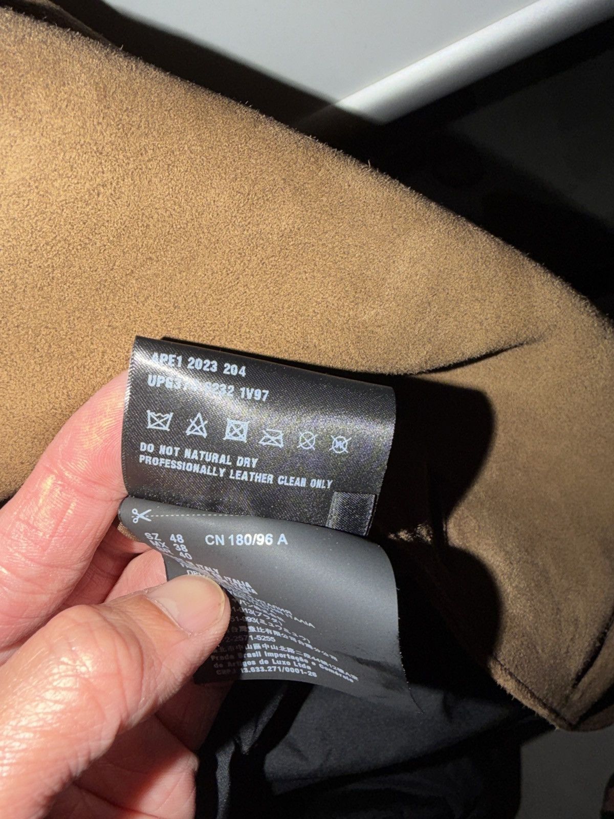Prada Prada Suede Blazer Size US M / EU 48-50 / 2 - 7 Thumbnail