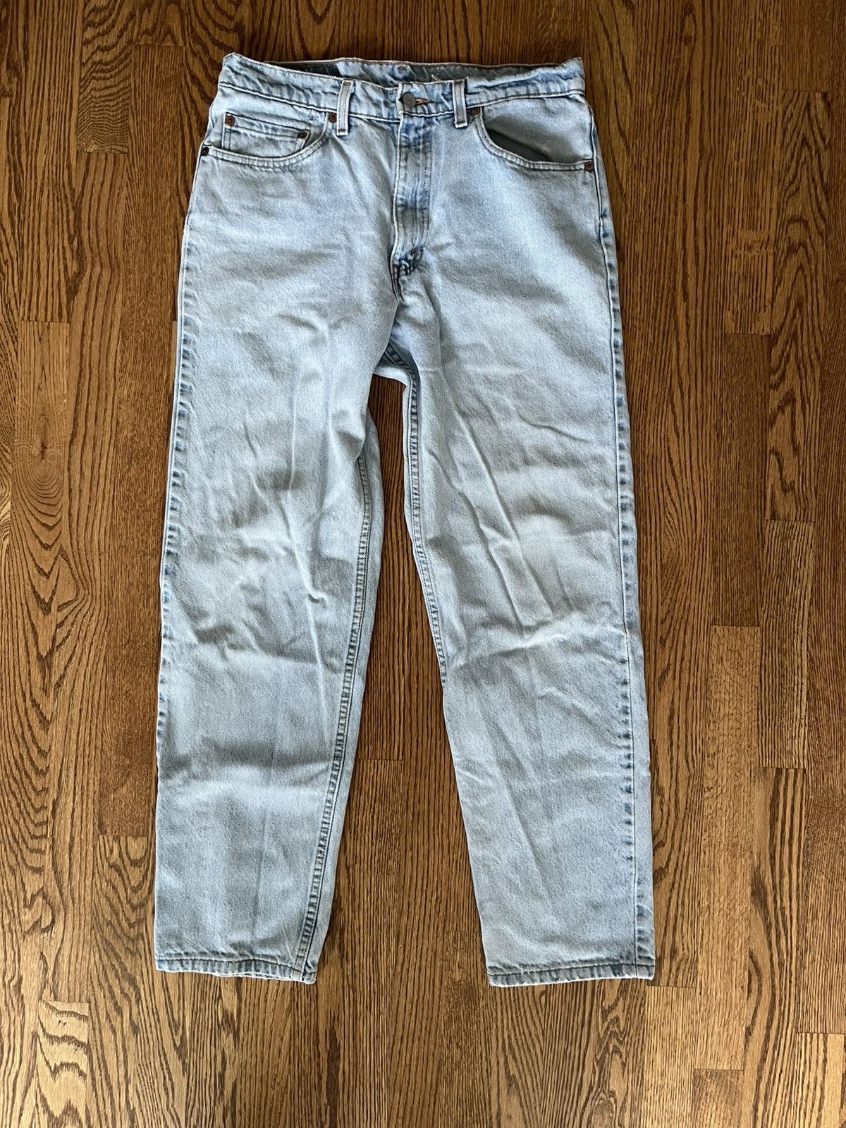 Levi's Levis 550 34 x 32 USA light 90s y2k baggy skate 00s Size US 34 / EU 50 - 1 Thumbnail