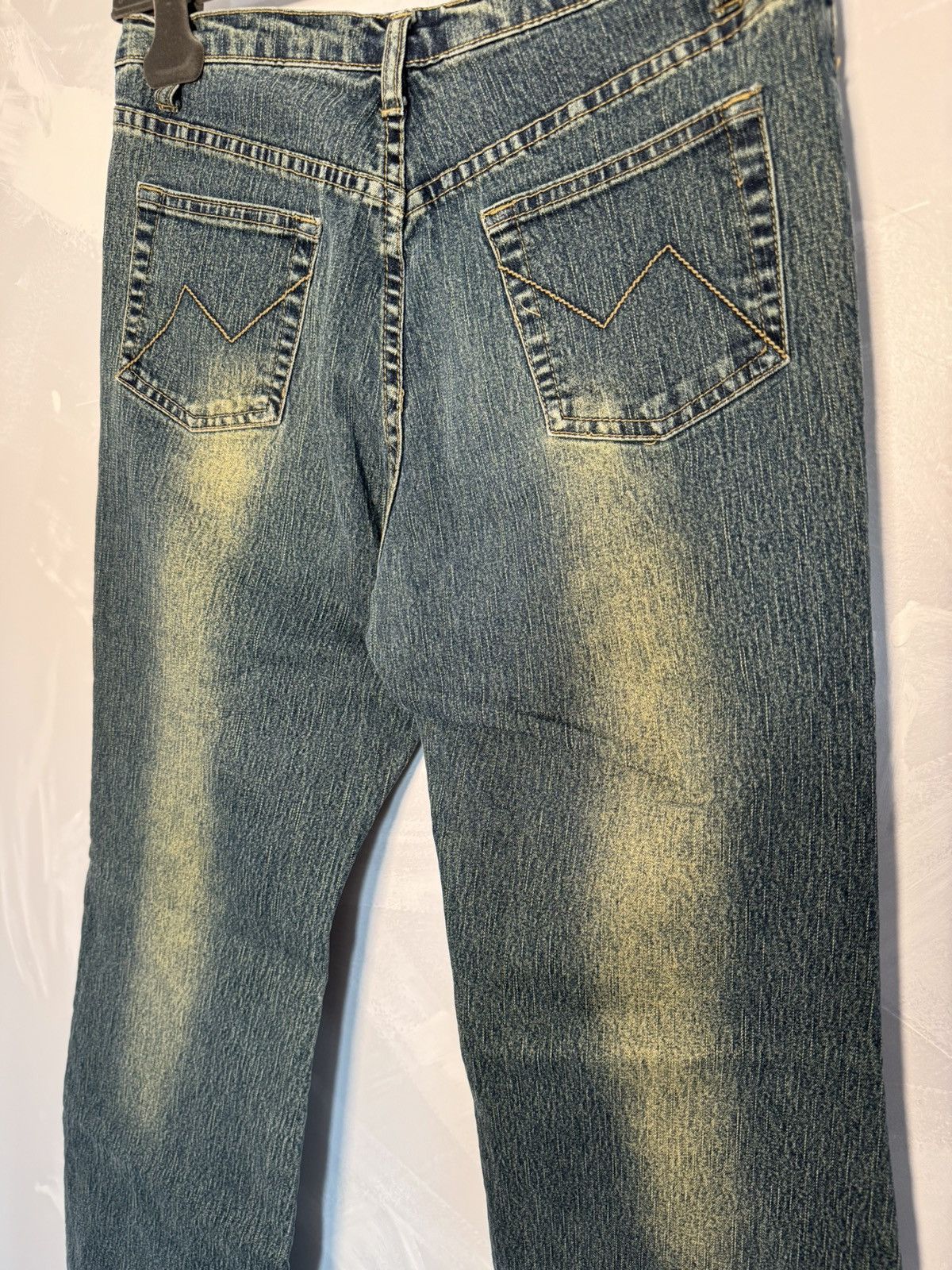 Japanese Brand Santa Barbara Bootcut Denim Jeans Red Thread Avant Garde Size US 28 / EU 44 - 6 Thumbnail