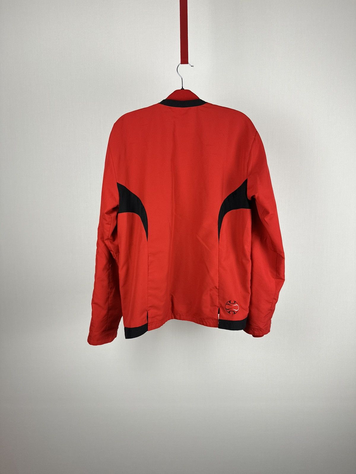 Adidas Adidas AC Milan Track 2007-08 Rare Red Soccer Jacket Size M Size US M / EU 48-50 / 2 - 16 Thumbnail
