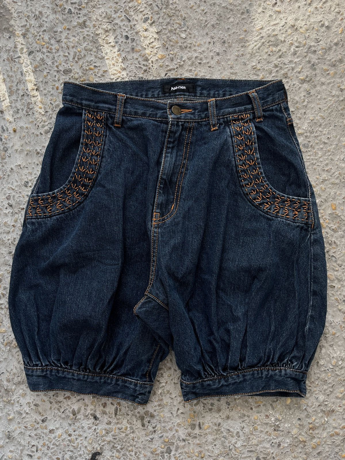 Ne-Net Sarouel Pants Denim Shorts Size US 28 / EU 44 - 1 Thumbnail