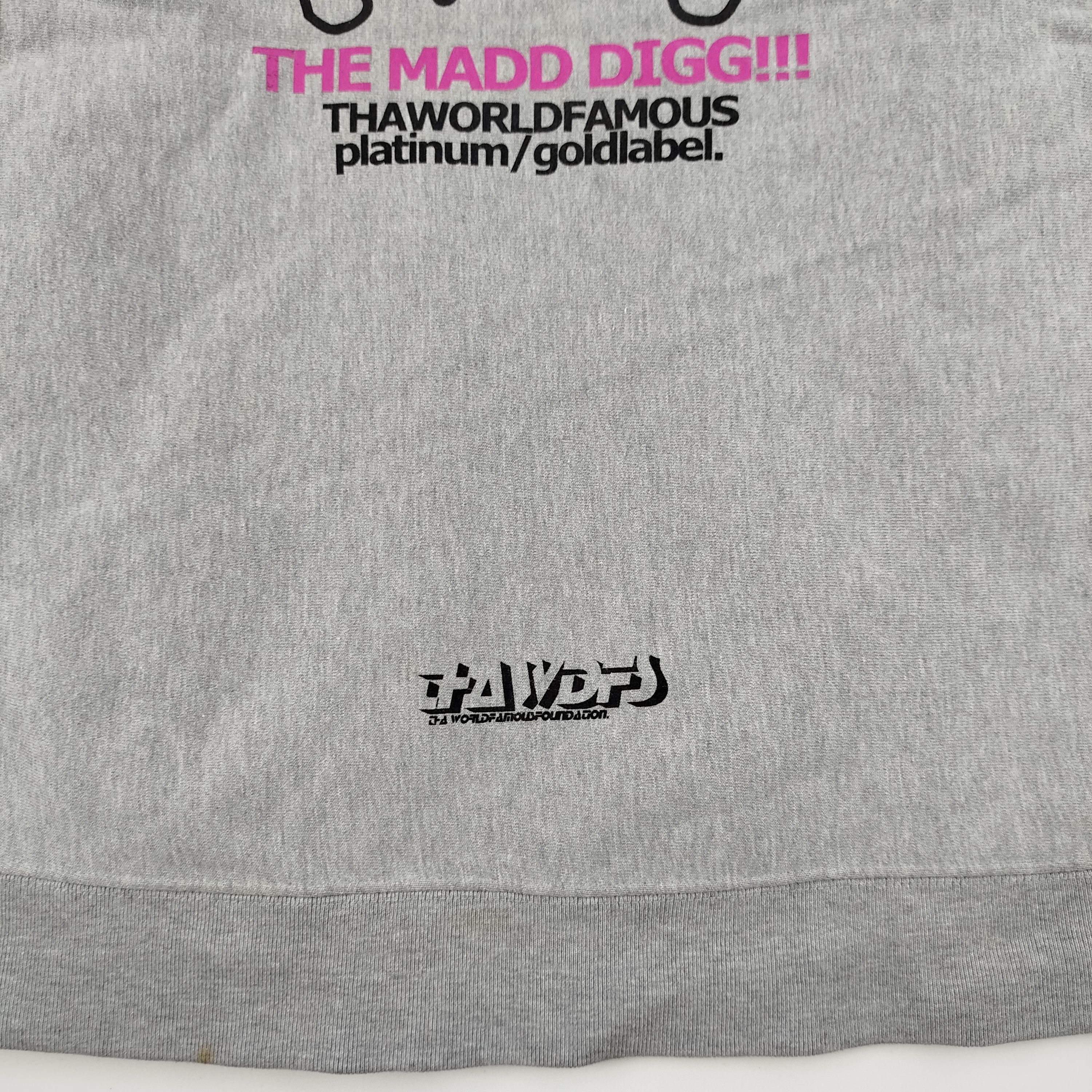 Designer × Japanese Brand ThaWorld Famous Platinum Big Backhit The Madd Digg Size US M / EU 48-50 / 2 - 2 Thumbnail