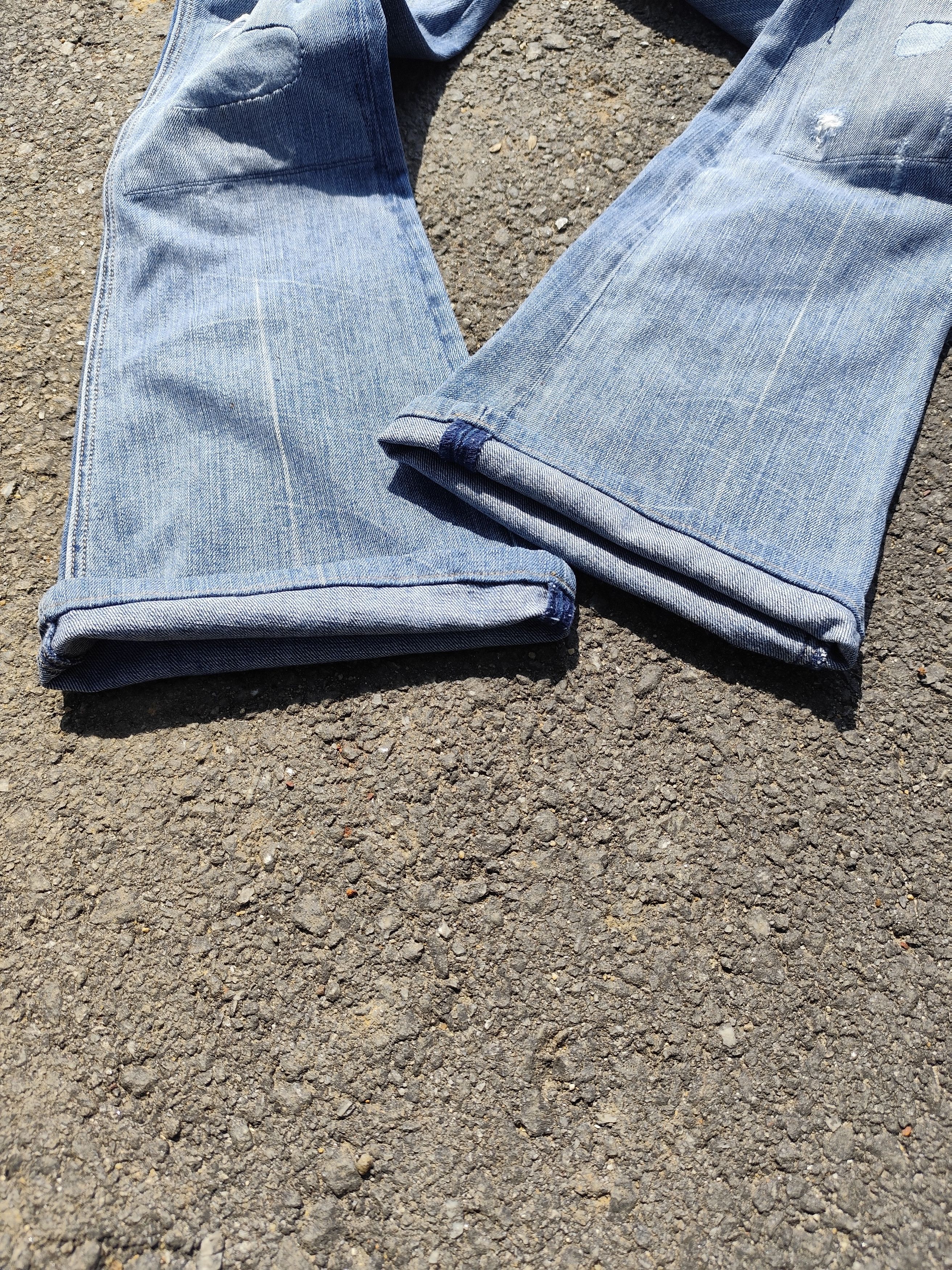 Abercrombie & Fitch vintage abercrombie&fitch Flare Denim B_J/1124/5 Size 24" / US 00 / IT 34 - 20 Thumbnail