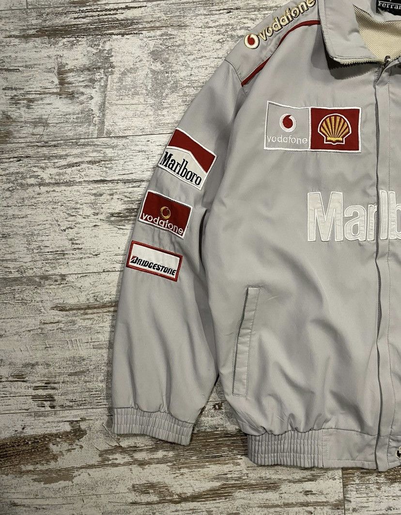 Vintage RARE VINTAGE MARLBORO LIGHT JACKET BIG LOGO F 1 VODAFONE 90s Grailed