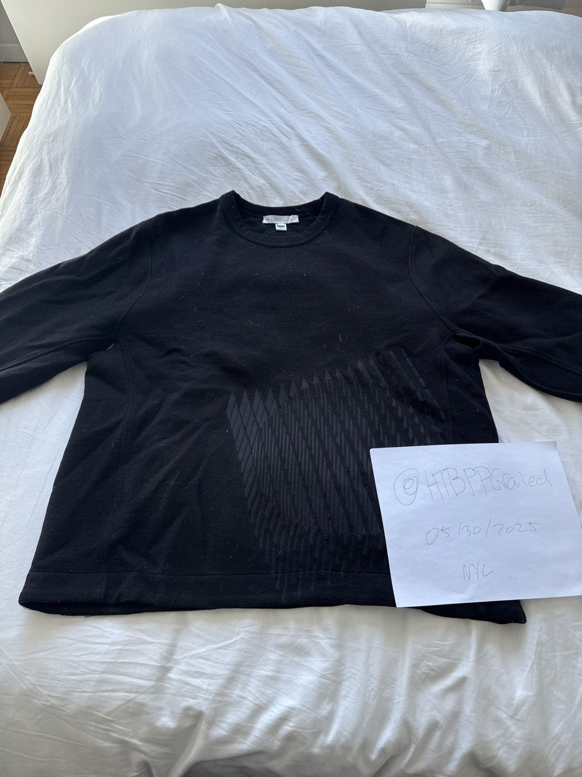 Adidas × Y-3 ADIDAS YOHJI YAMAMOTO Y3 sweater Size US L / EU 52-54 / 3 - 1 Thumbnail