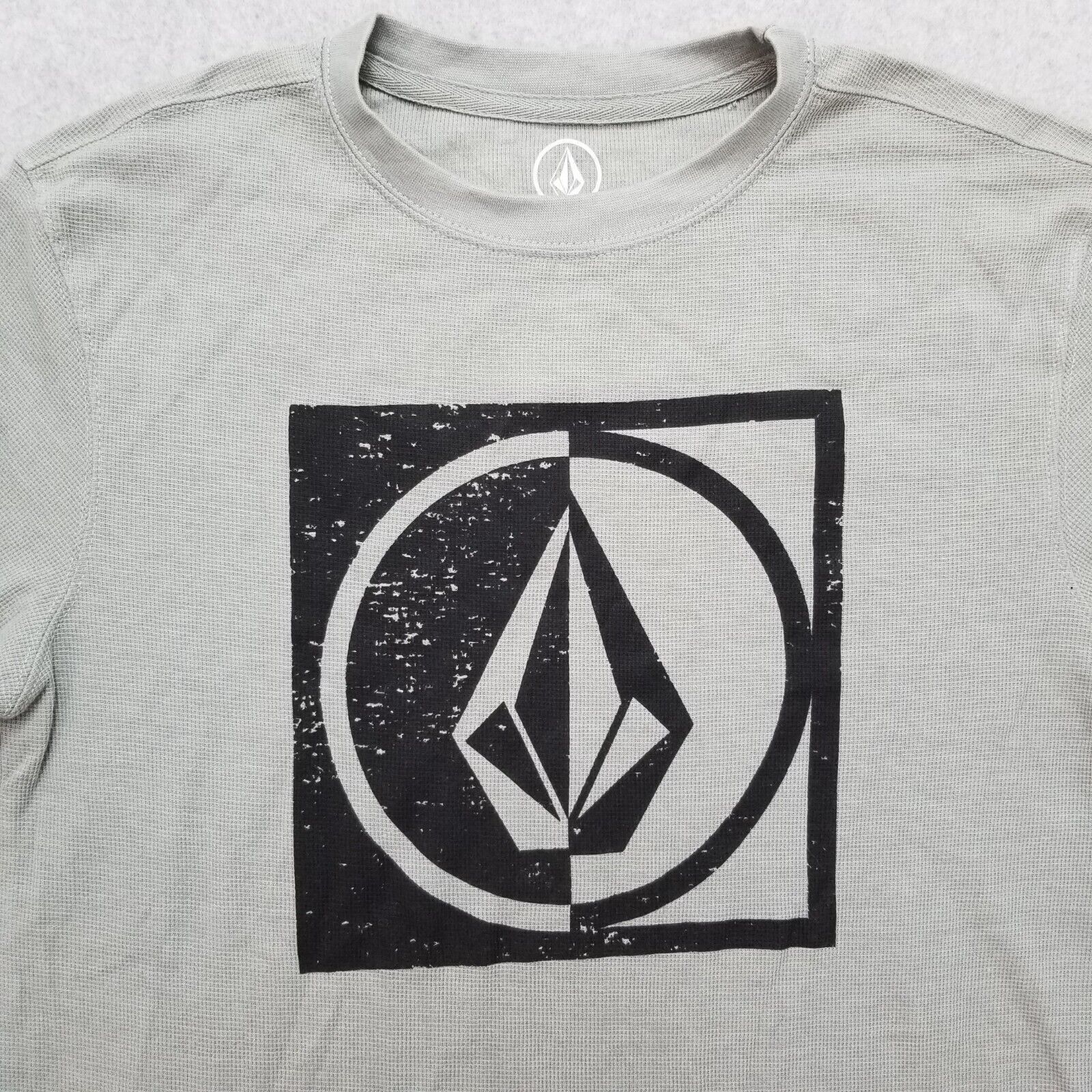 Volcom Volcom Shirt Mens Small Green Logo Long Sleeve Size US S / EU 44-46 / 1 - 2 Thumbnail