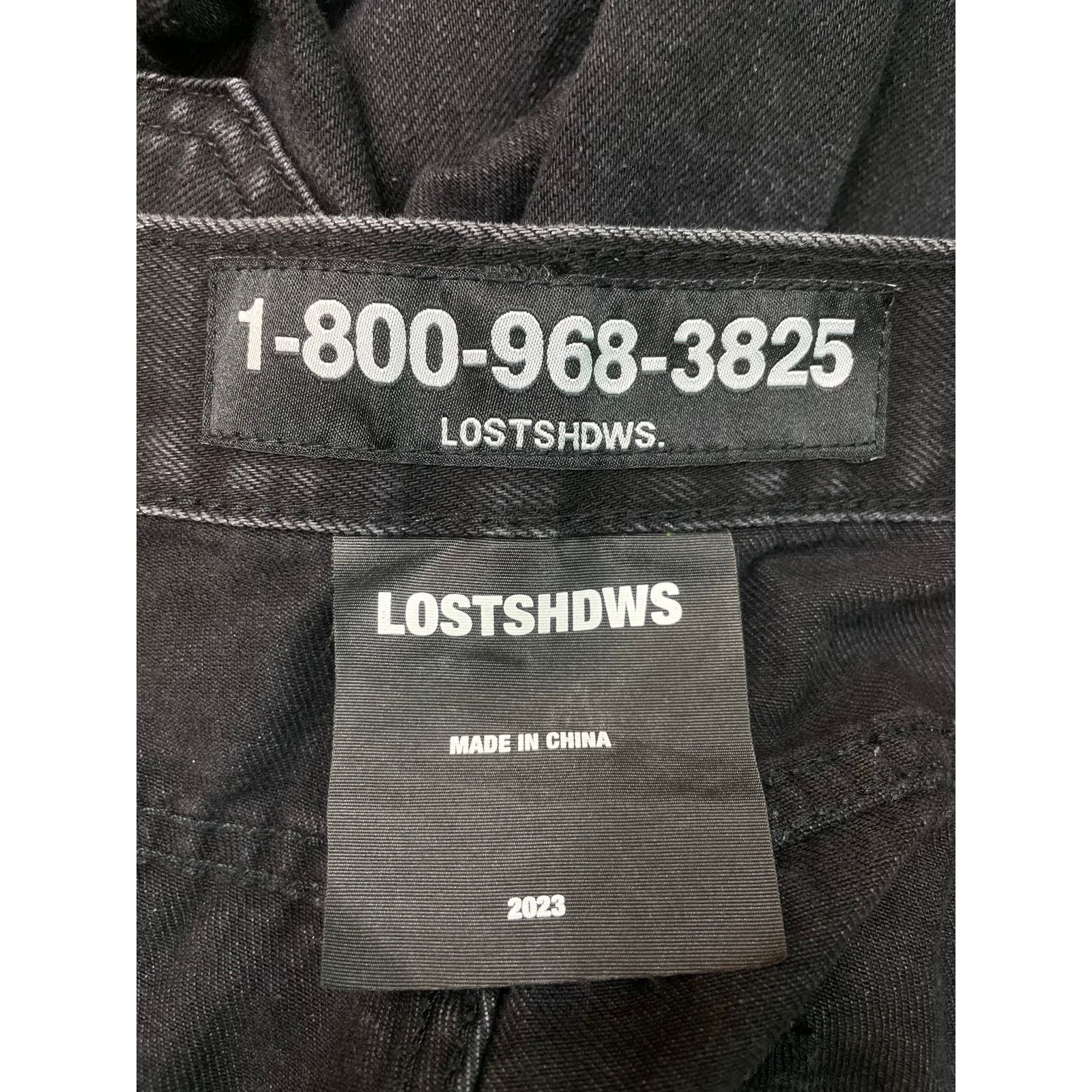 Other LOSTSHDWS Black & Green Jeans Size US 38 / EU 54 - 3 Thumbnail