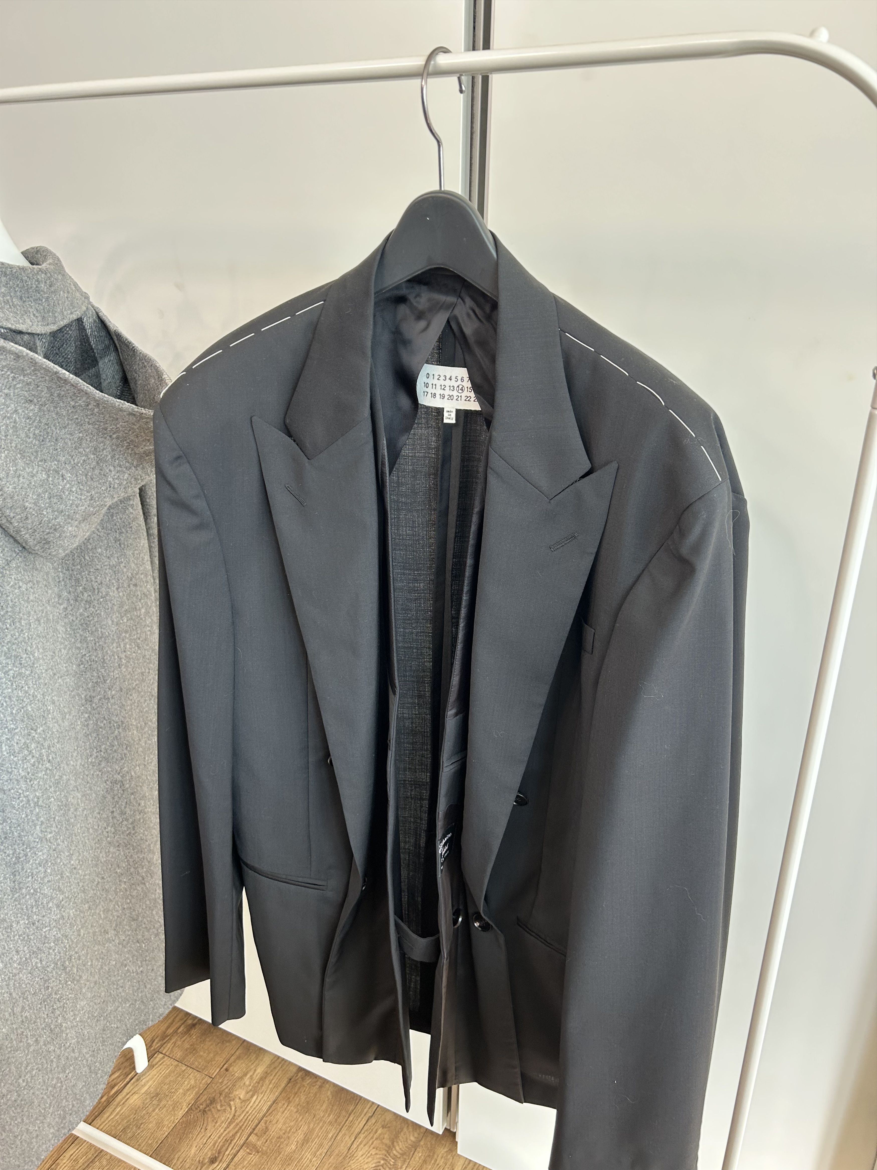 Maison Margiela MARGIELA Layered Blazer Jacket Size 50L - 2 Thumbnail