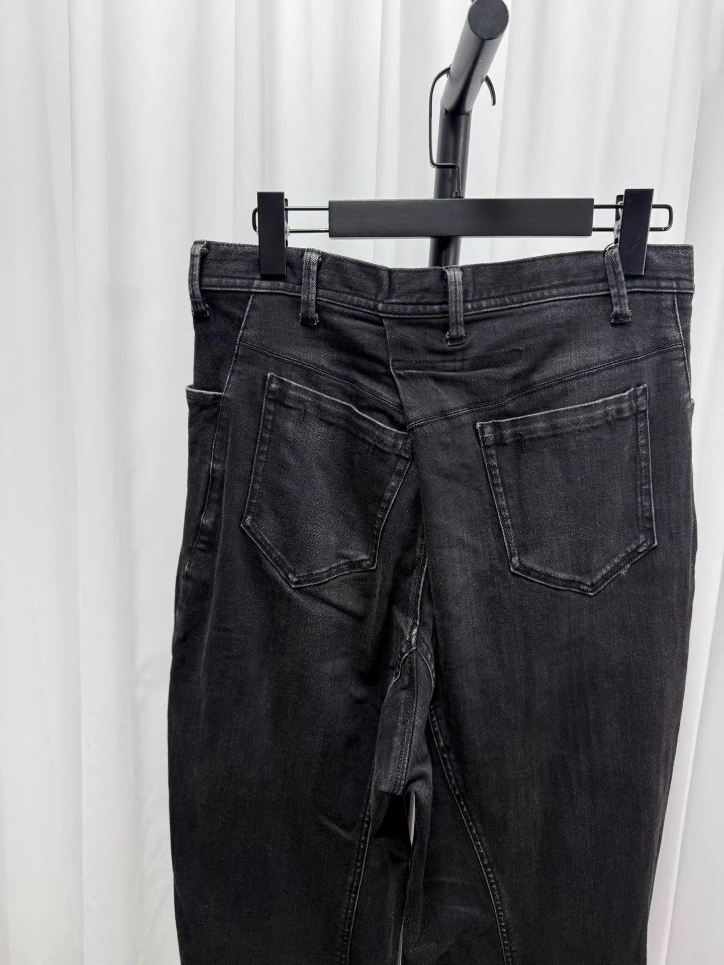 Julius Julius Folded Washed Denim Jeans K20 Size US 31 - 6 Thumbnail