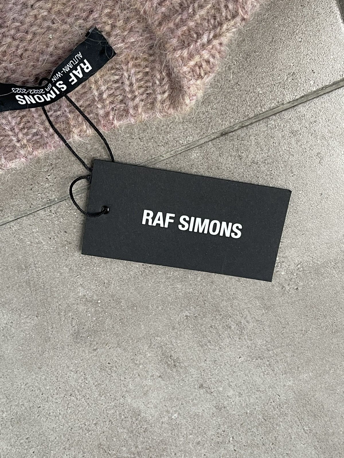 Raf Simons !DS! AW22/23 Raf Simons Roundneck Pink Mohair Sweater Size US S / EU 44-46 / 1 - 18 Thumbnail