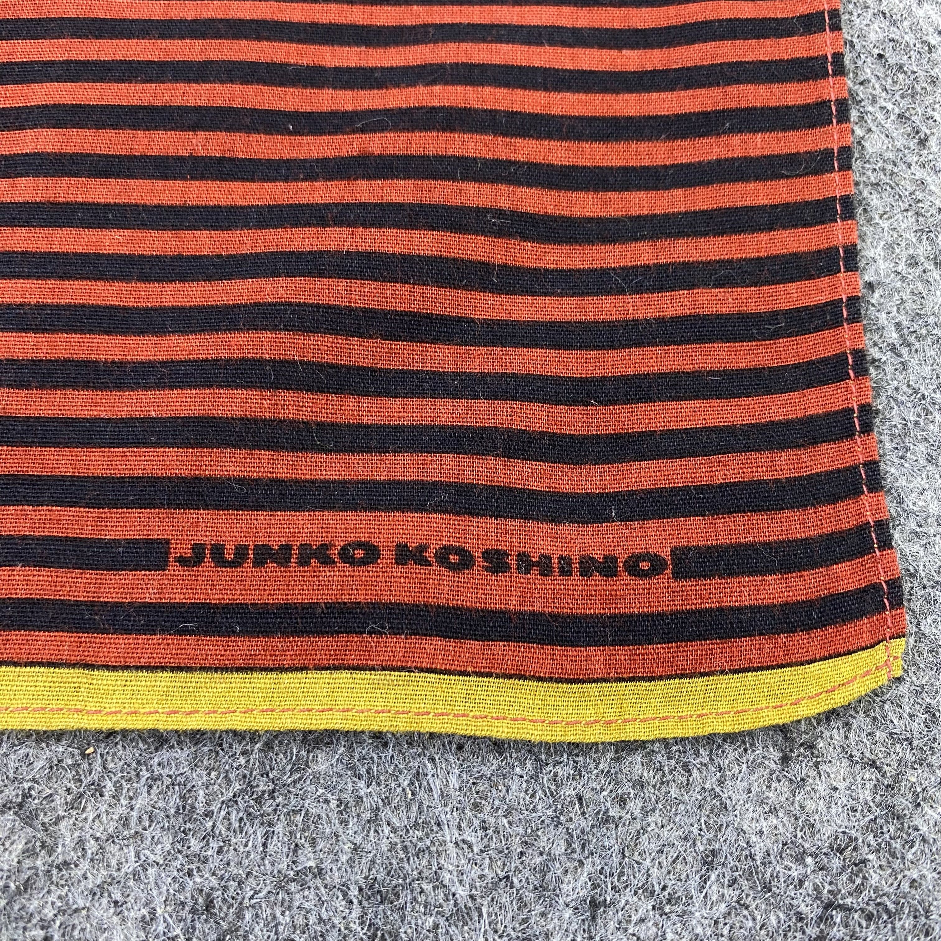 Japanese Brand Junko Koshino Handkerchief Neckerchief Bandana-B1634 Size ONE SIZE - 7 Thumbnail